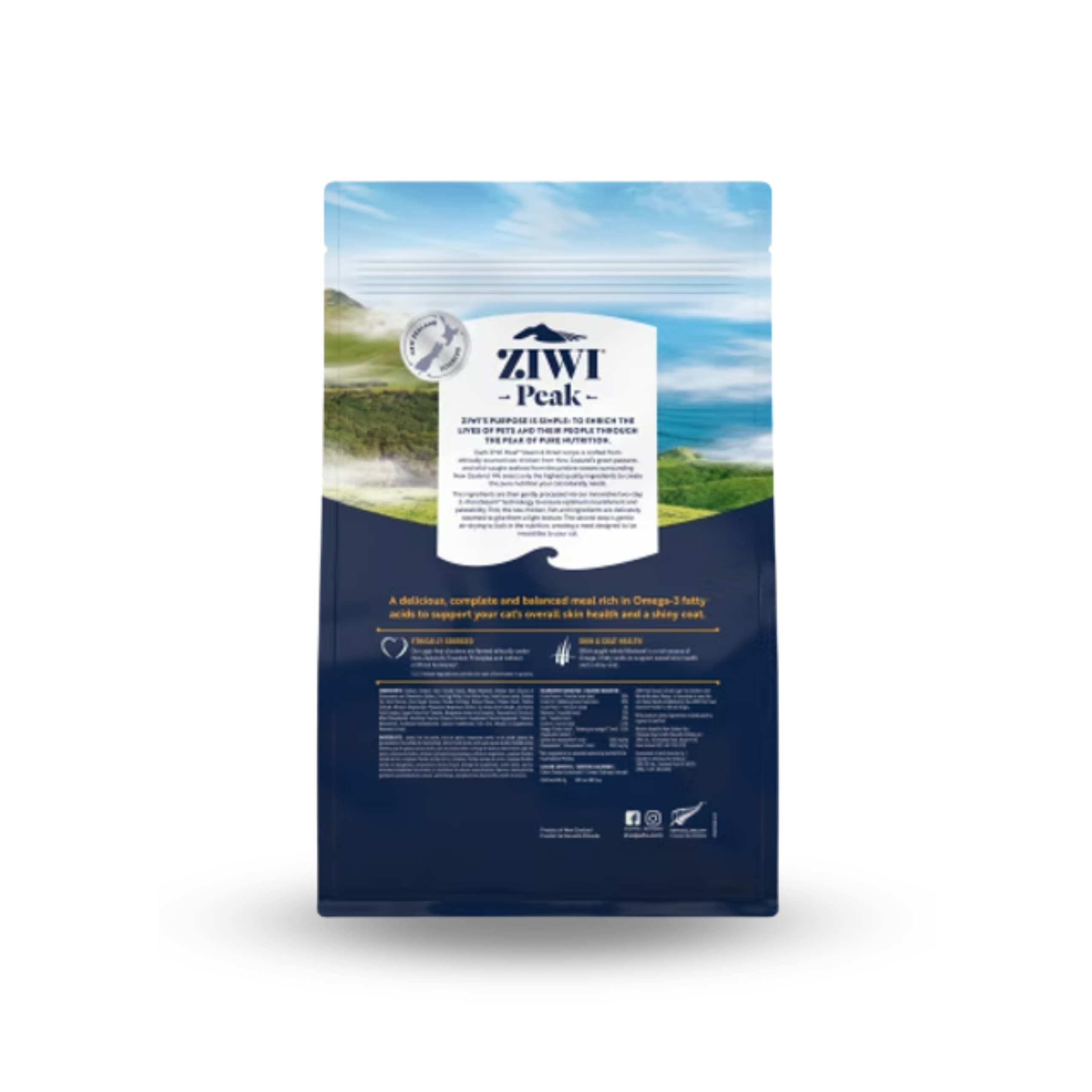 ZIWI Chicken with Whole Mackerel Recipe | 柔蒸溫乾貓糧- 放養雞配原條鯖魚