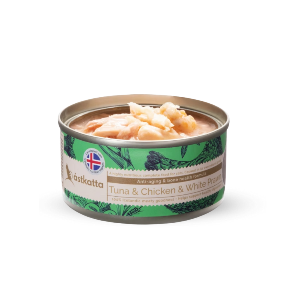 astkatta Tuna & Chicken & Prawn 80g | 吞拿魚雞肉鮮蝦 ástkatta