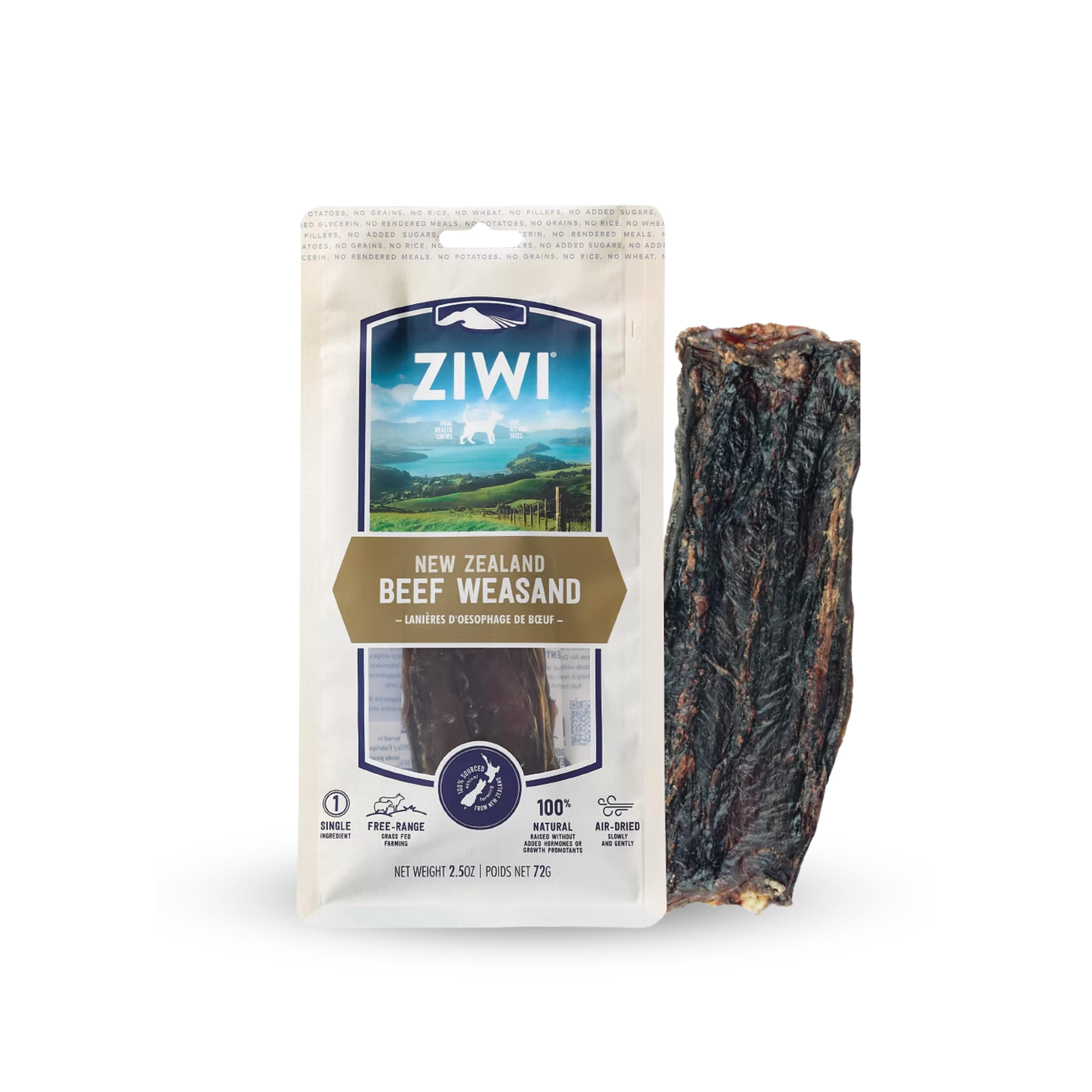 ZIWI Air Dried Beef Weasand Dog Treats 風乾牛食道狗小食