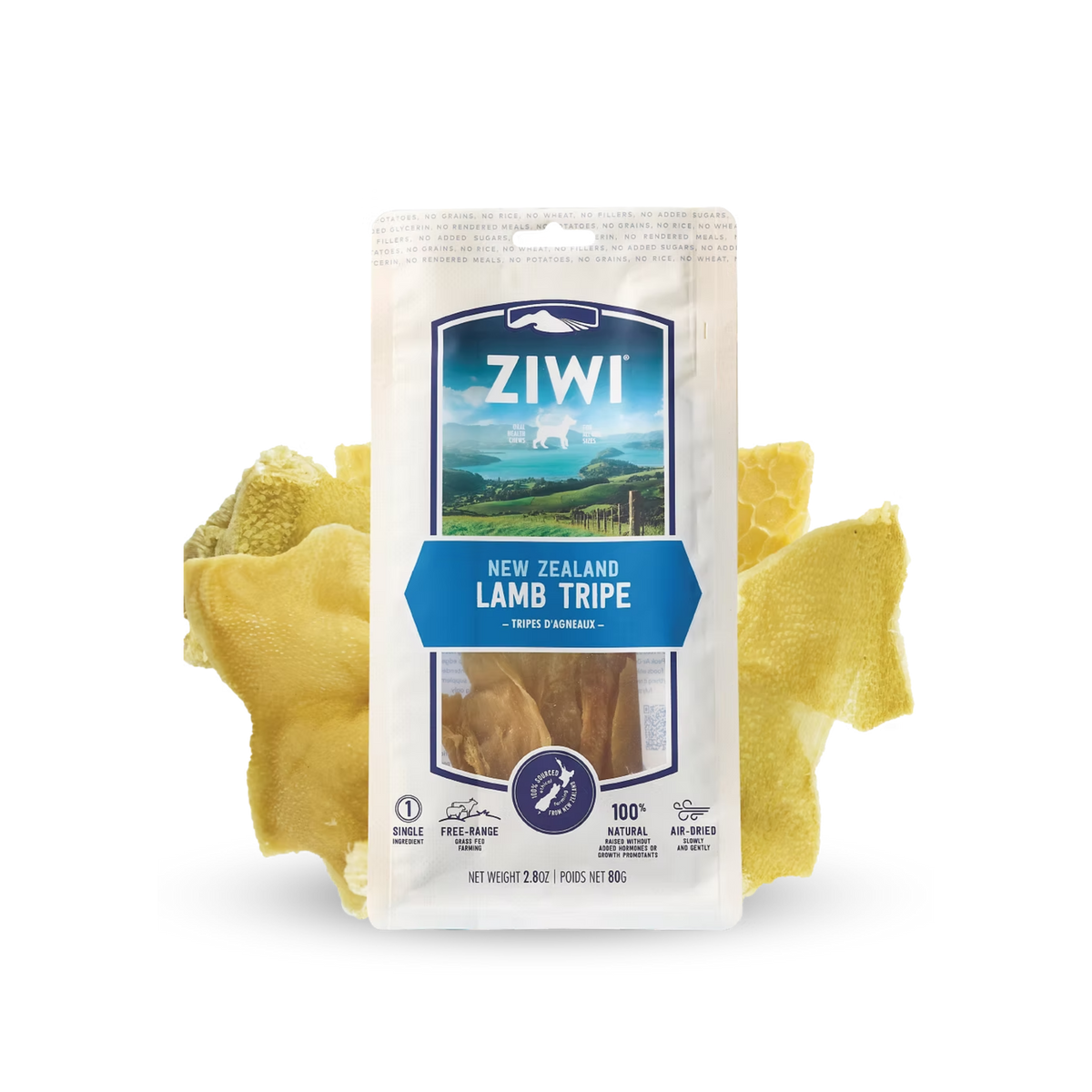 ZIWI Air Dried Lamb Tripe Dog Treats 風乾羊草胃狗小食