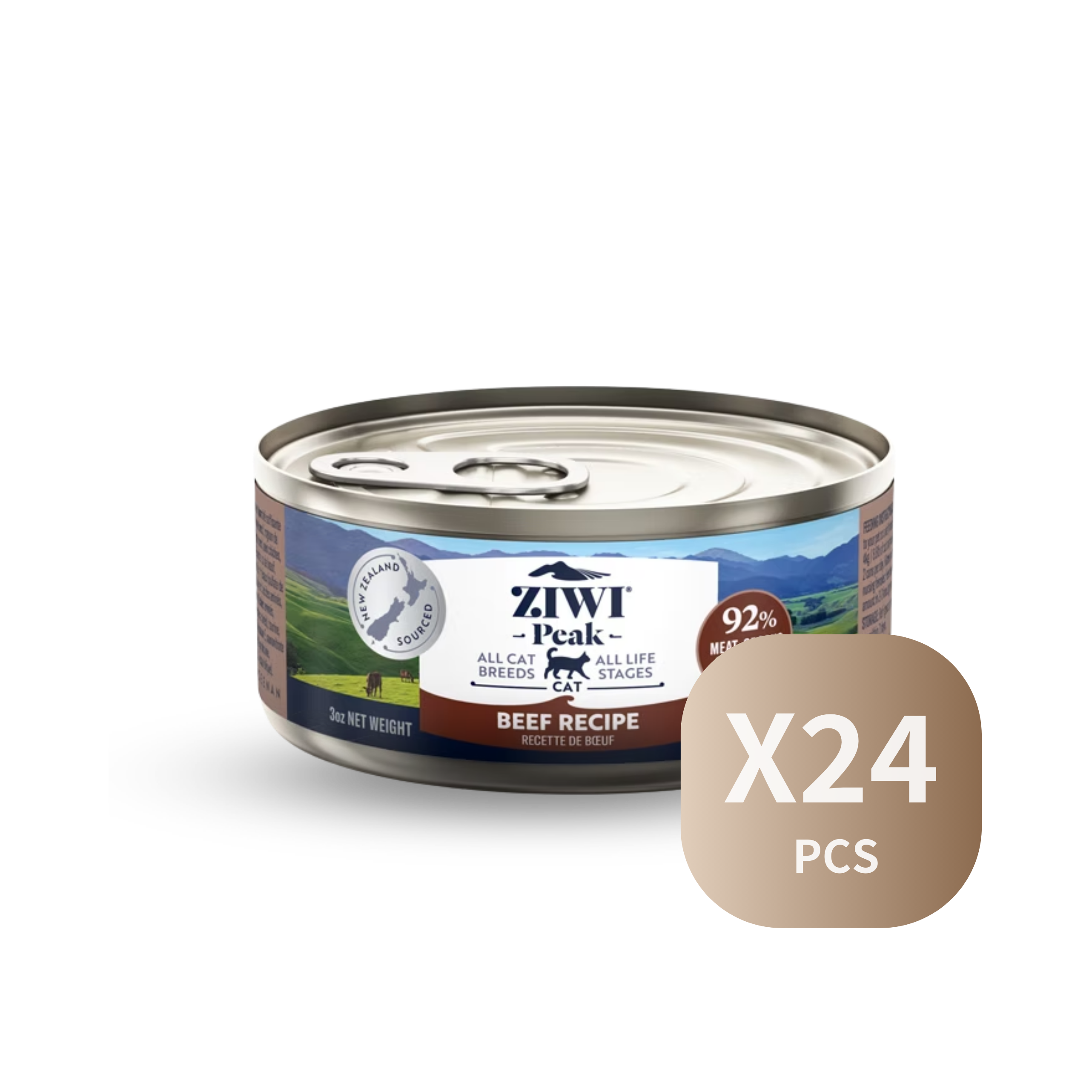 ZIWI Wet Beef Recipe For Cats | 鮮肉貓罐頭-牛肉配方