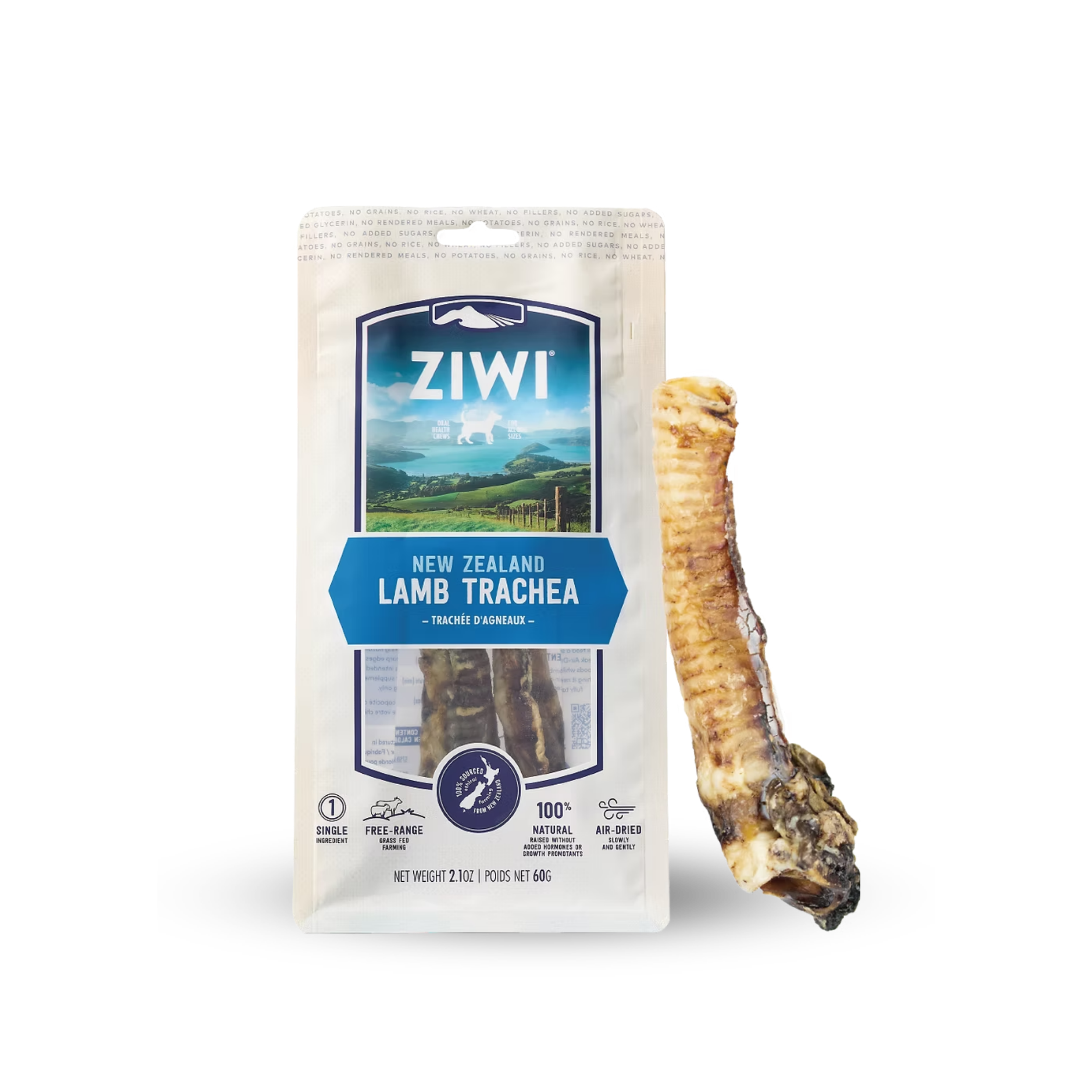 ZIWI Air Dried Lamb Trachea Dog Treats 風乾羊氣管狗小食