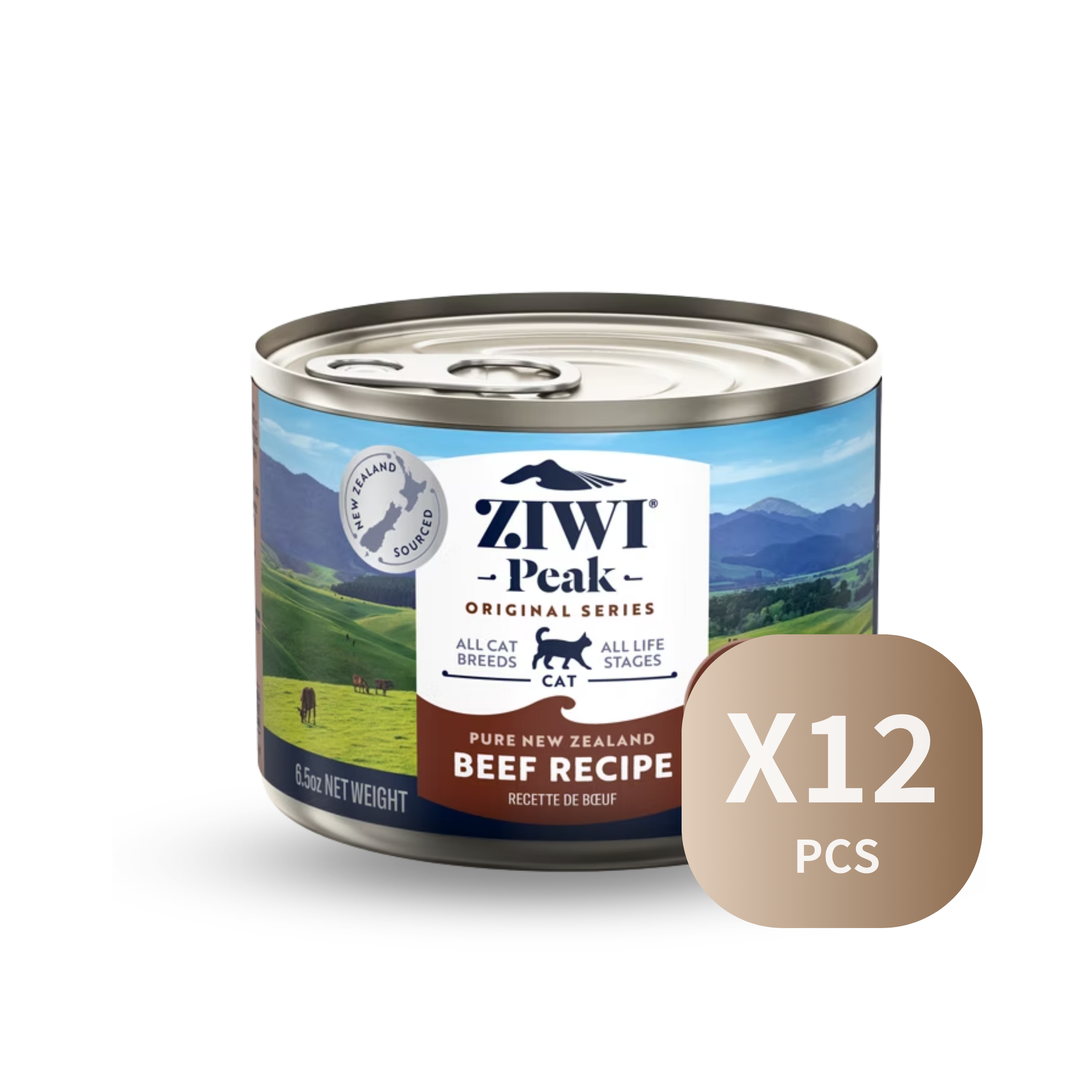 ZIWI Wet Beef Recipe For Cats | 鮮肉貓罐頭-牛肉配方