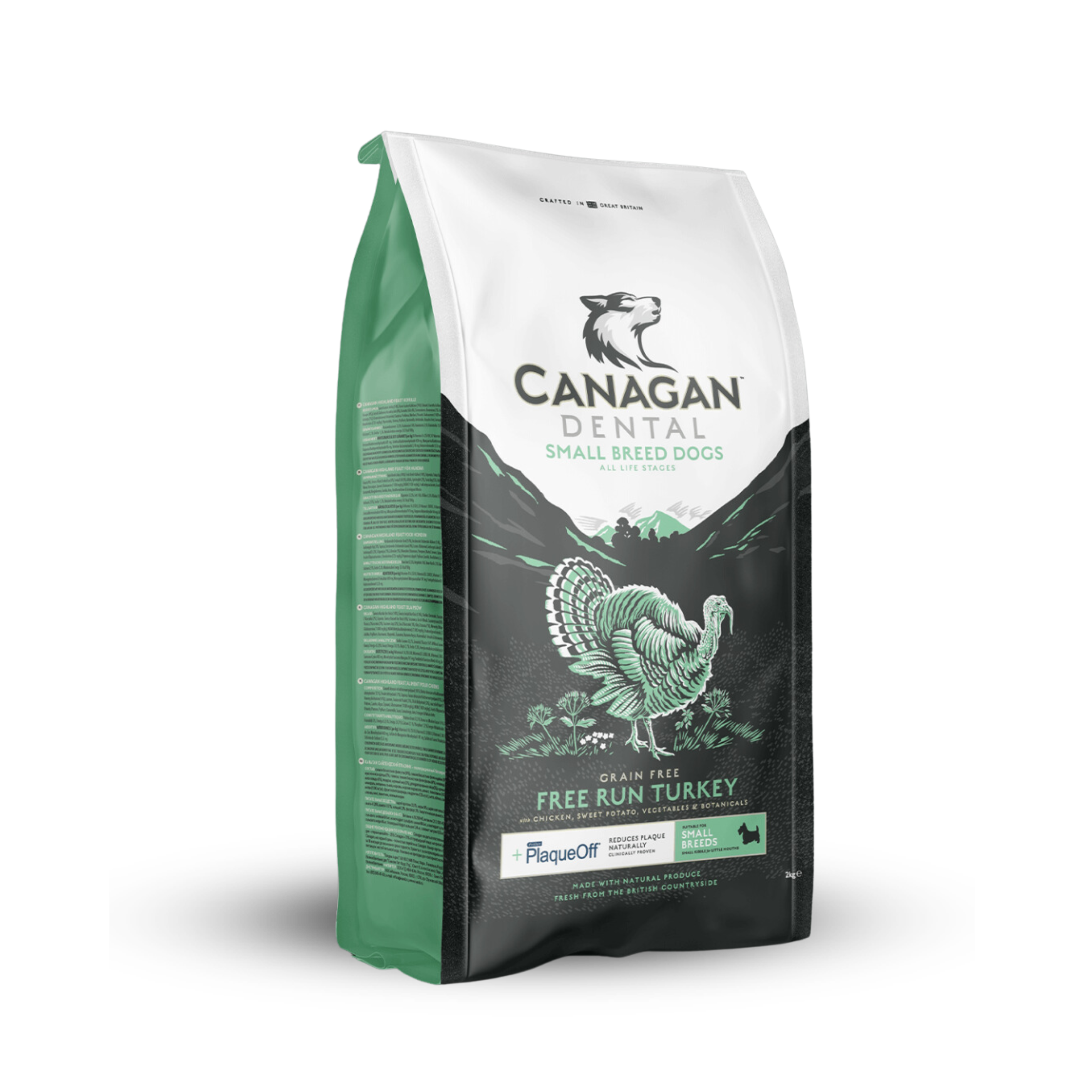 Canagan - Free-Run Turkey Dental For Small Breed Dogs | 無穀物火雞健齒配方 (小粒/小型犬)