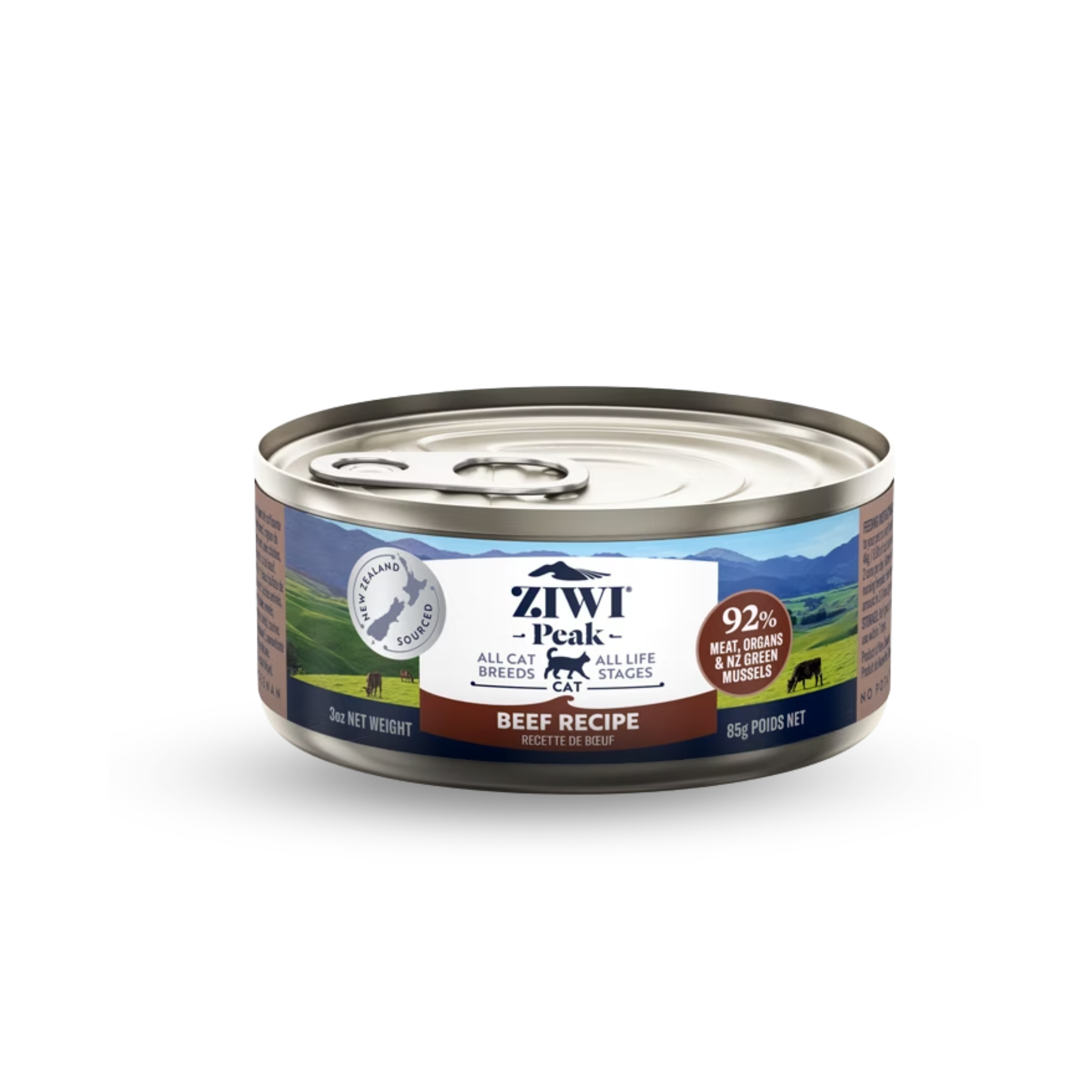 ZIWI Wet Beef Recipe For Cats | 鮮肉貓罐頭-牛肉配方