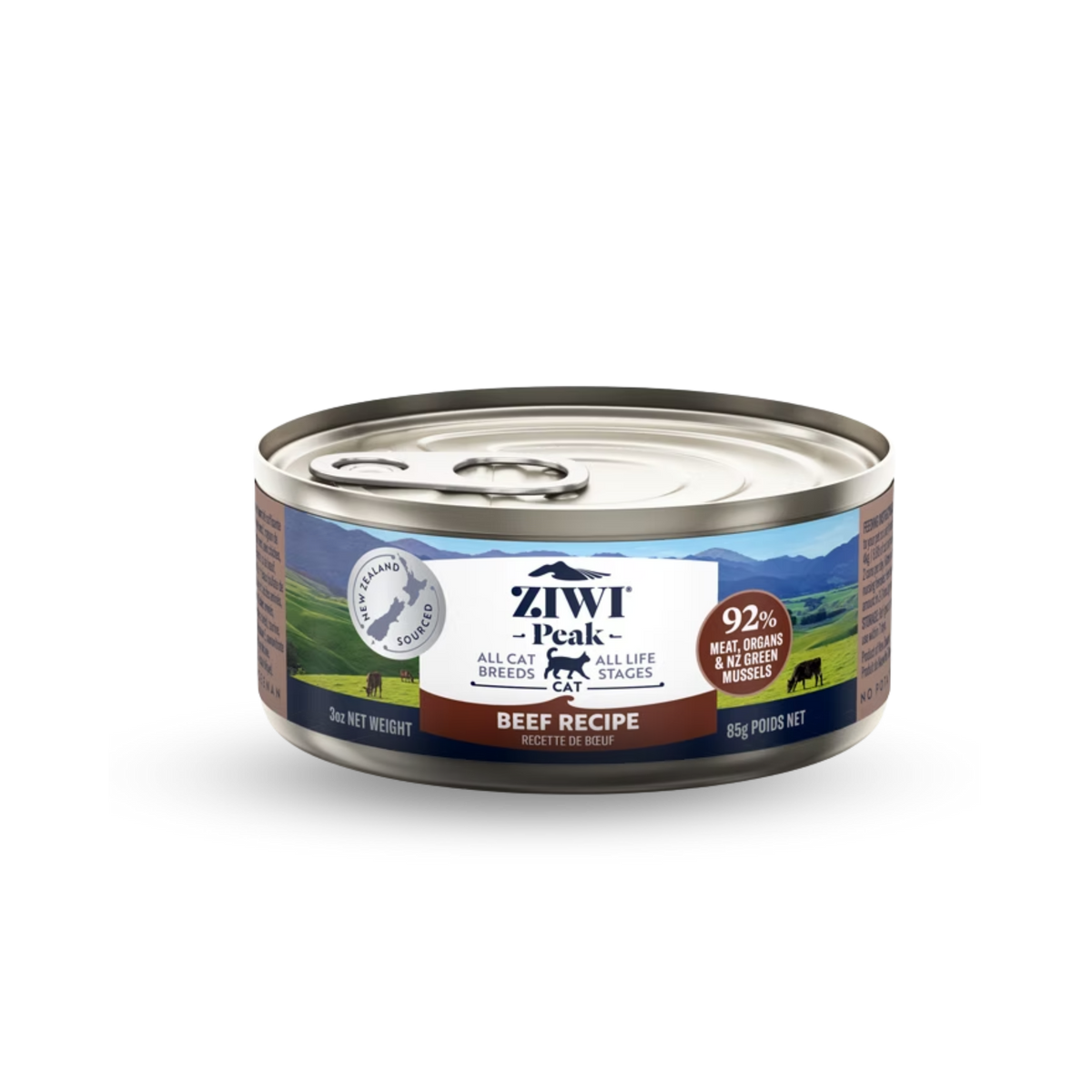 ZIWI Wet Beef Recipe For Cats | 鮮肉貓罐頭-牛肉配方
