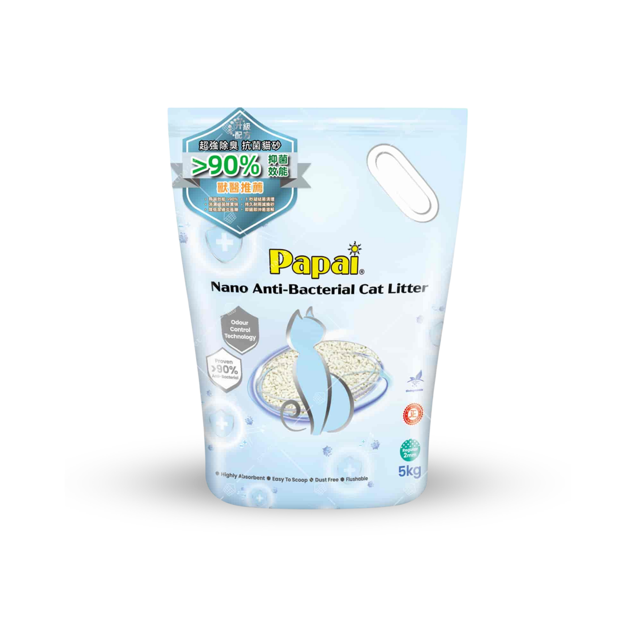 Papai Nano Anti-Bacterial Cat Litter (2mm)