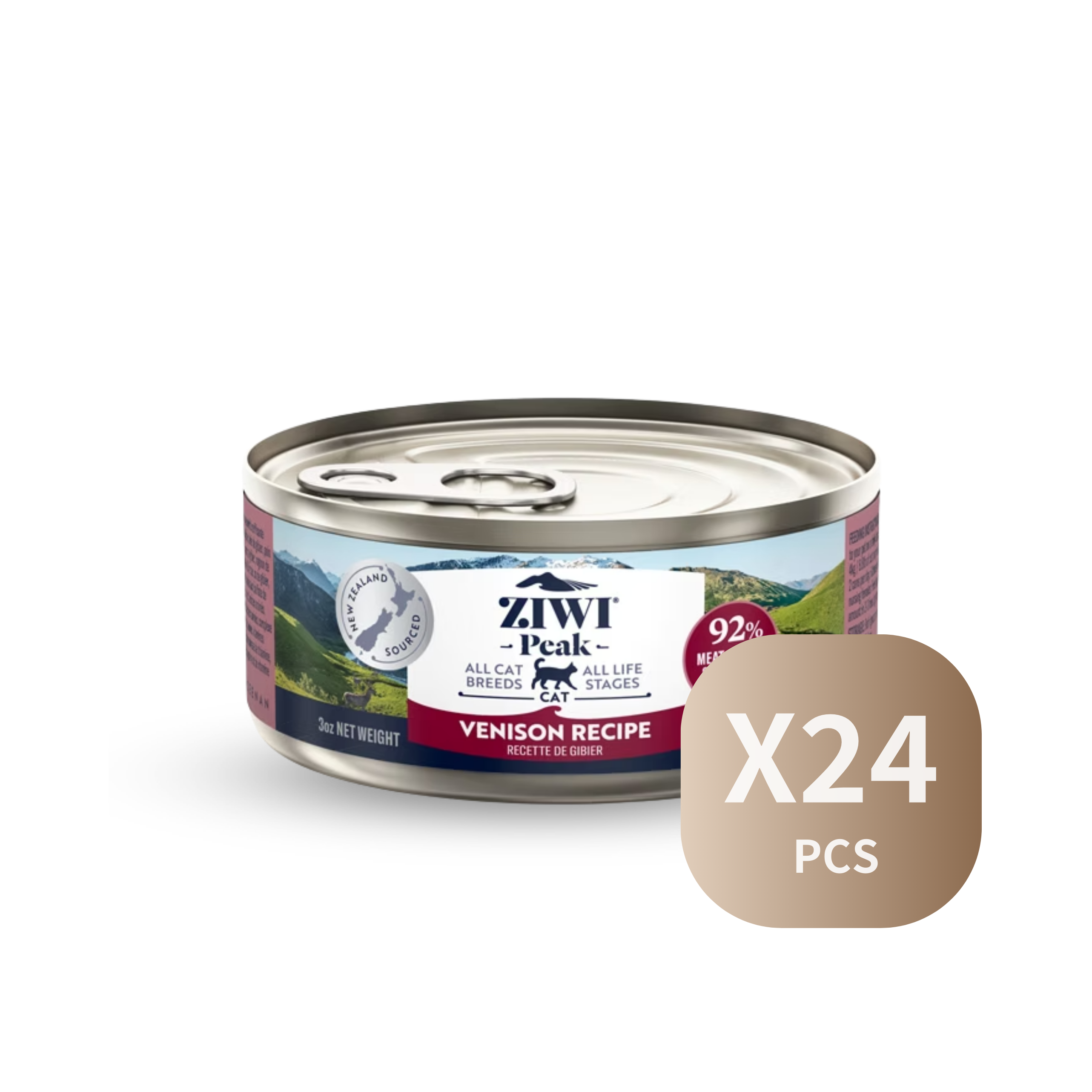 ZIWI Wet Venison Recipe For Cats | 鮮肉貓罐頭-鹿肉配方