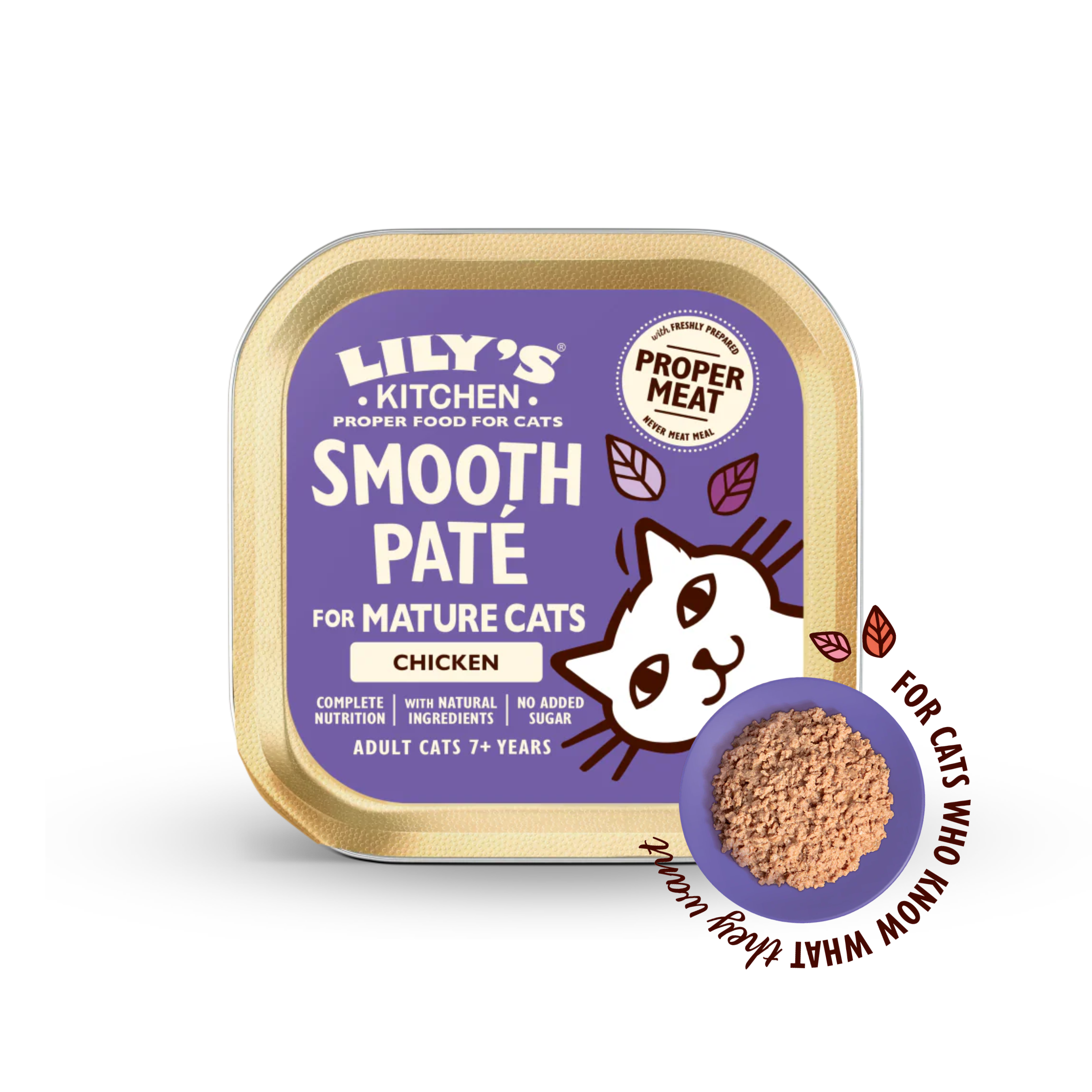 LILY’S KITCHEN Chicken Paté for Mature Cats