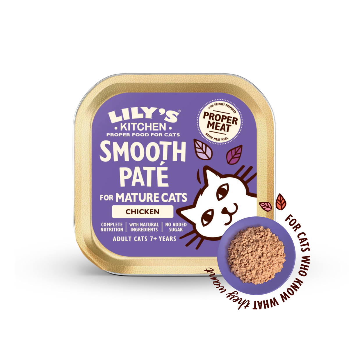 LILY’S KITCHEN Chicken Paté for Mature Cats