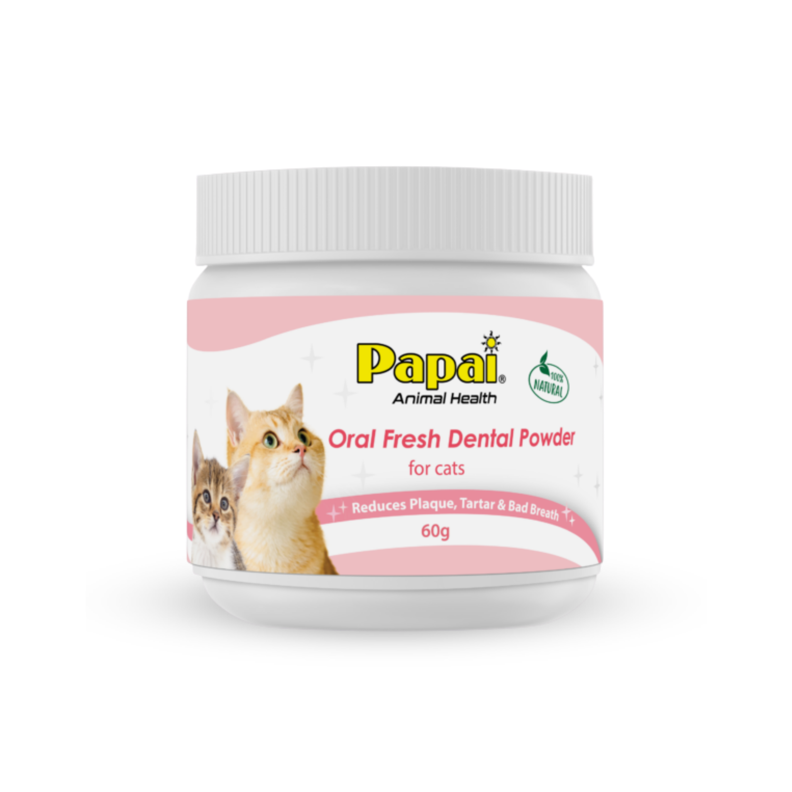 Papai Oral Fresh Dental Powder for Cats