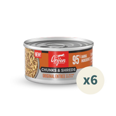 ORIJEN Chunks & Shreds Cat Wet Food - Original