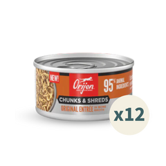 ORIJEN Chunks & Shreds Cat Wet Food - Original
