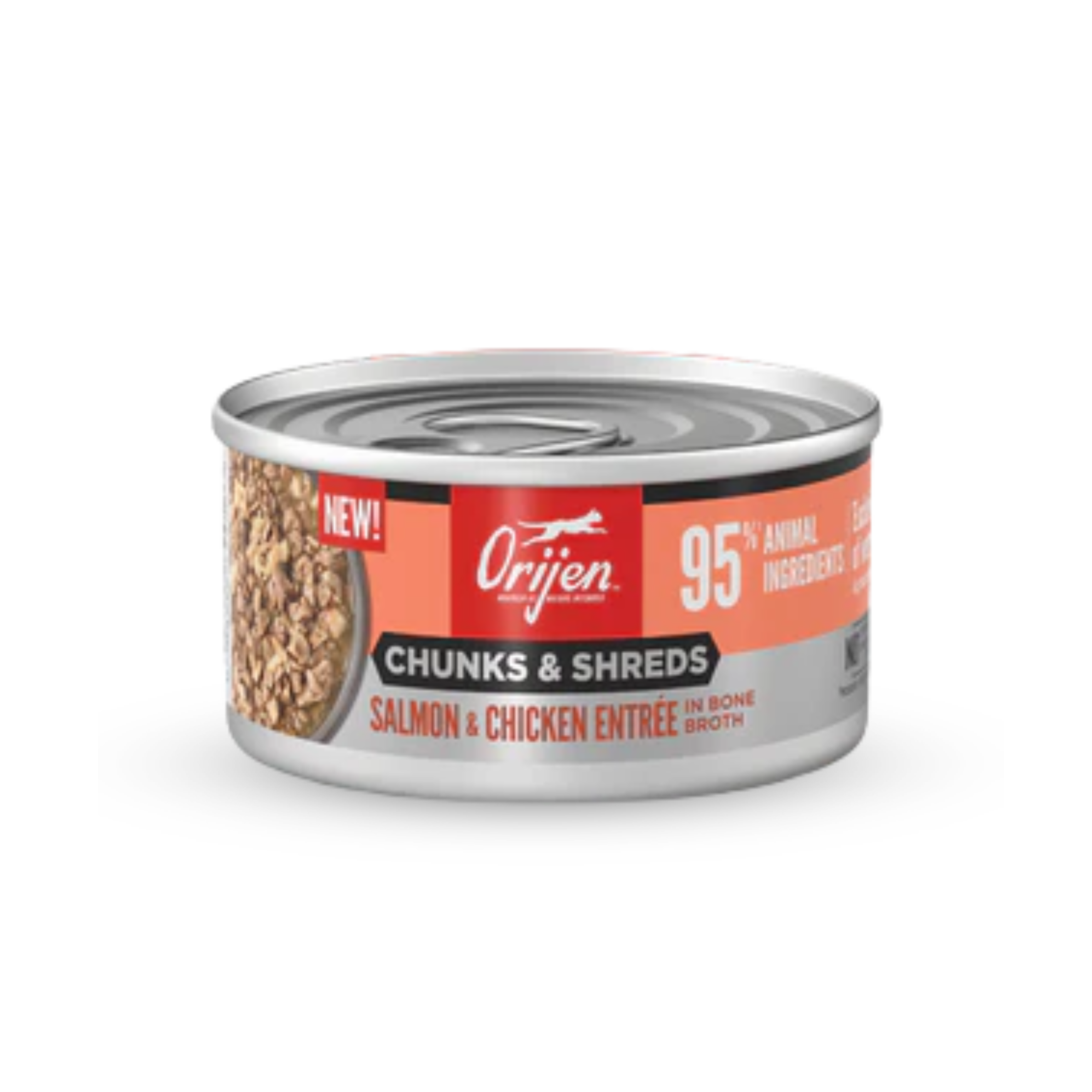 ORIJEN Chunks & Shreds Cat Wet Food - Salmon & Chicken