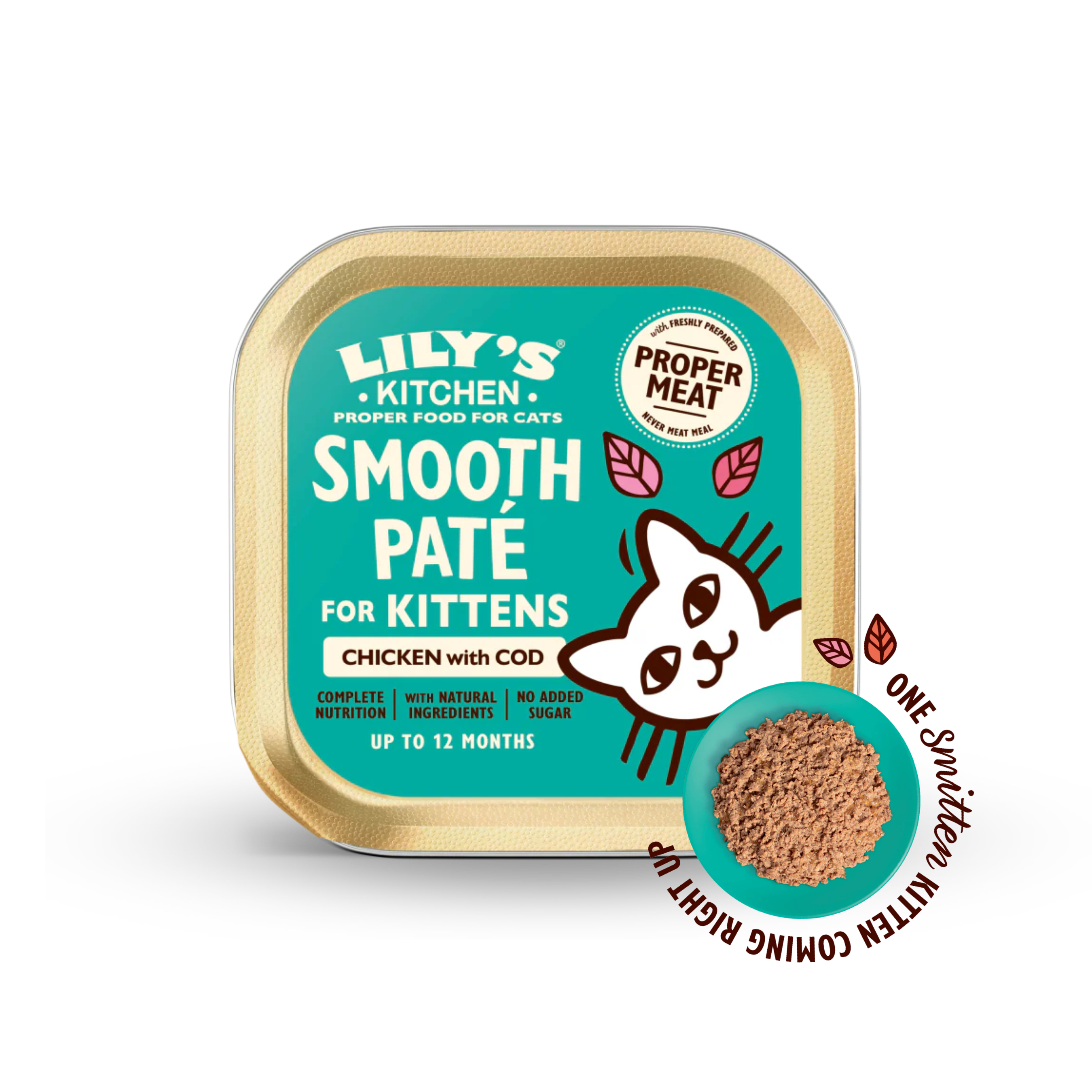 LILY’S KITCHEN Chicken with Cod Paté for Kittens