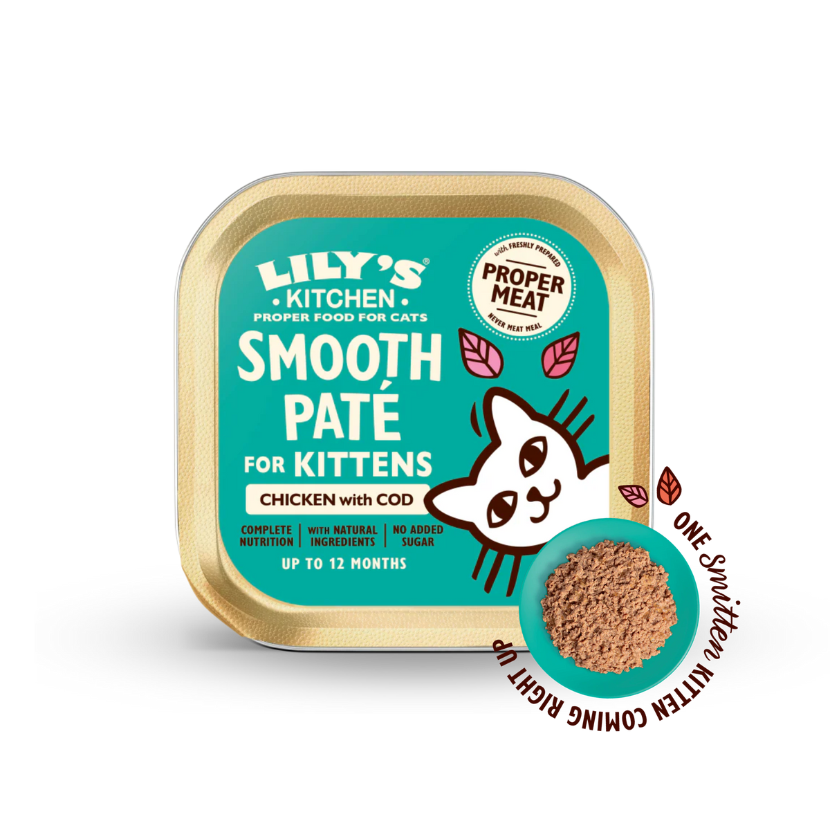 LILY’S KITCHEN Chicken with Cod Paté for Kittens