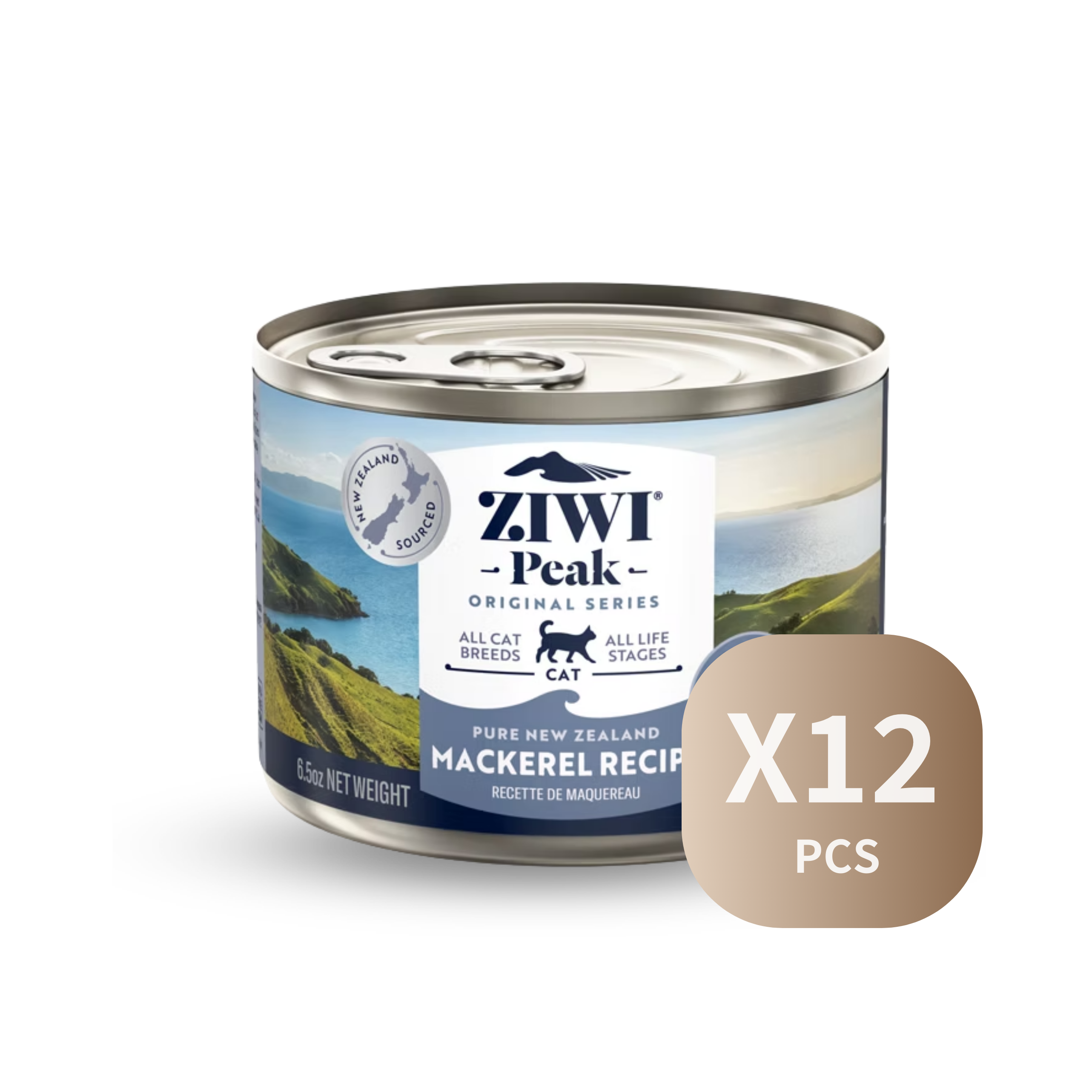 ZIWI Wet Mackerel Recipe For Cats | 鮮肉貓罐頭-鯖魚配方