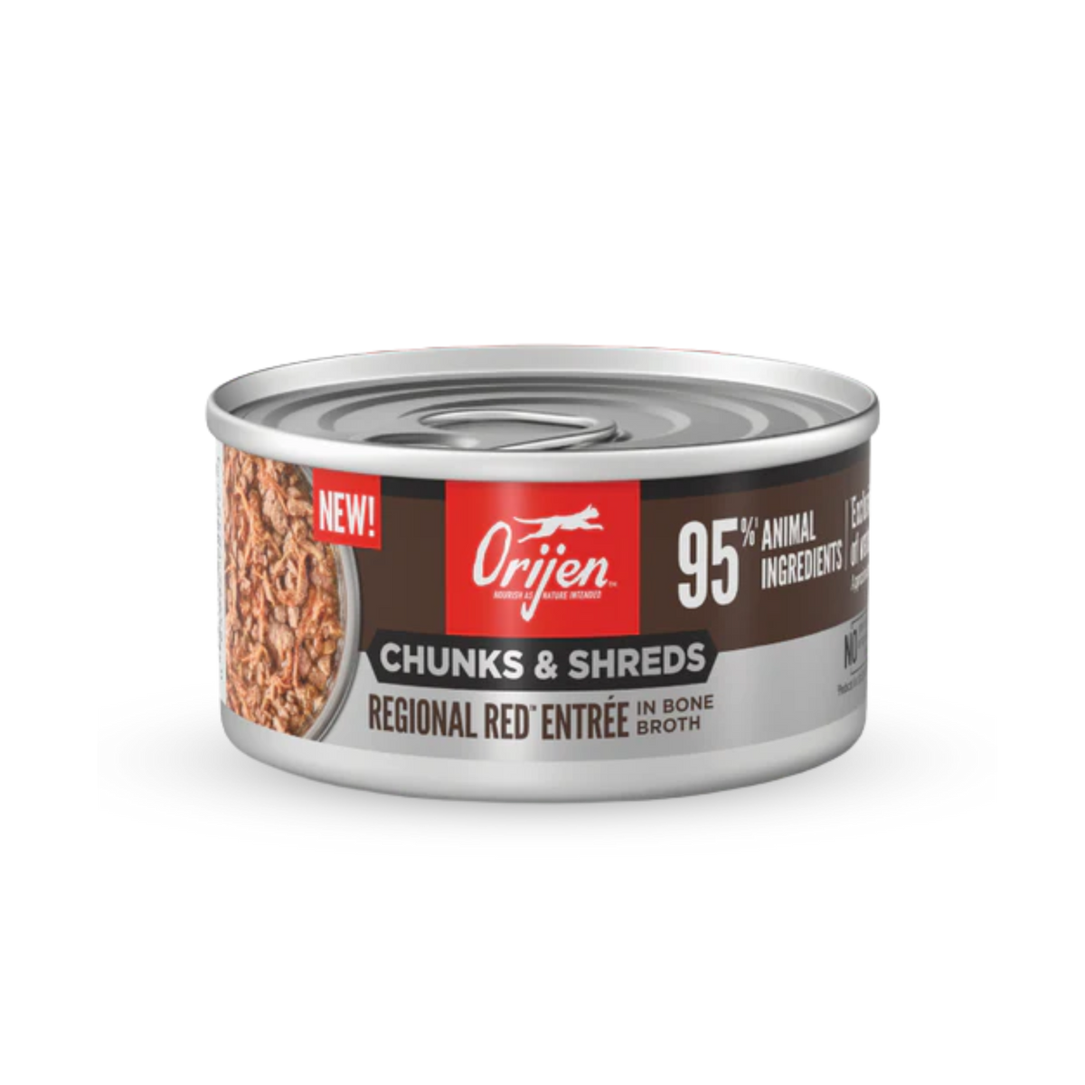 ORIJEN Chunks & Shreds Cat Wet Food - Regional Red