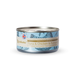 ástkatta Tuna & Chicken Pumpkin Cat Food 80g x 1 / 6 / 12 / 24tins