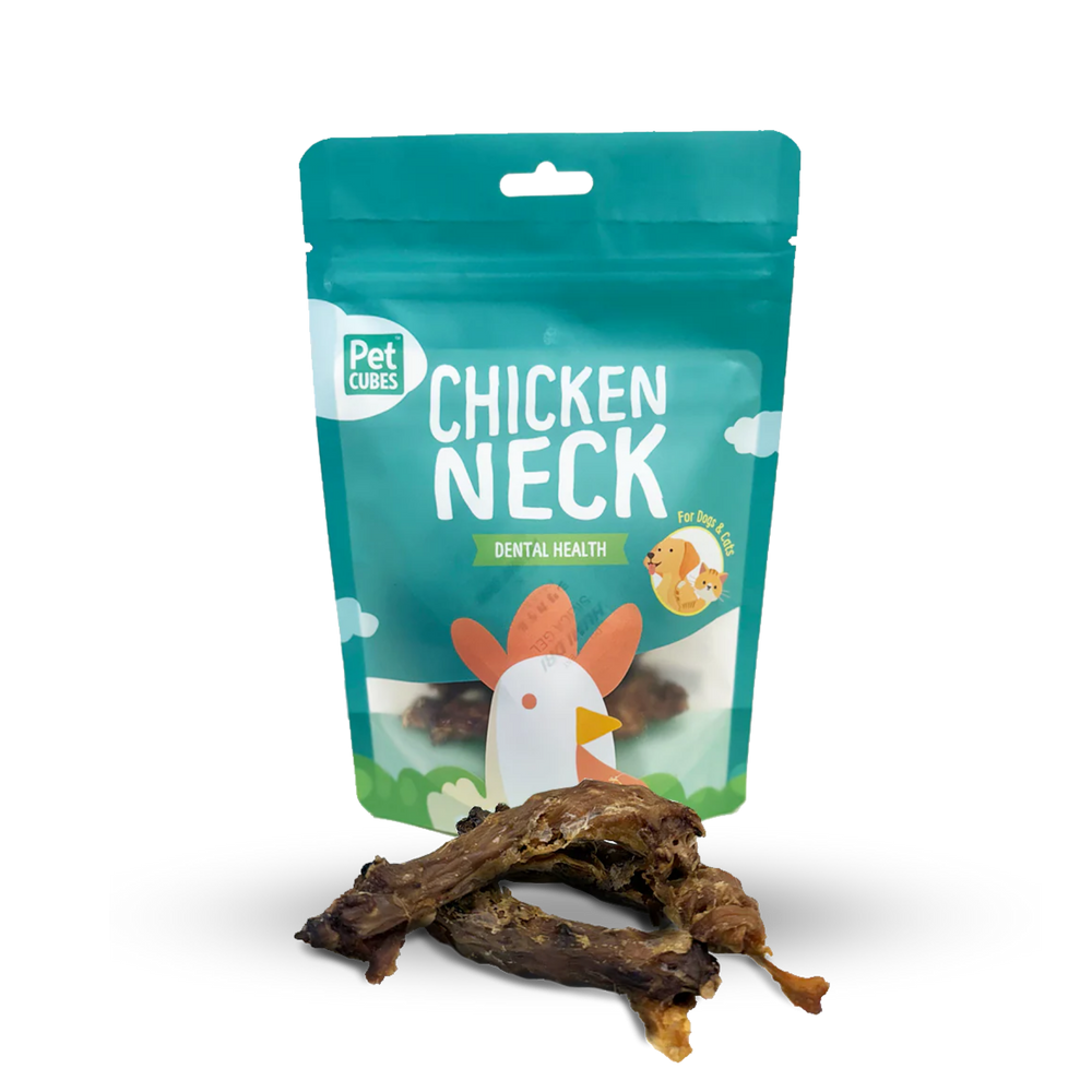 Pet Cubes Chicken Neck - Treat For Dog & Cat | 雞頸 (50g) (Copy) pet cubes