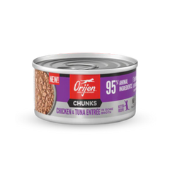 ORIJEN Chunks & Shreds Kitten Wet Food - Chicken & Tuna