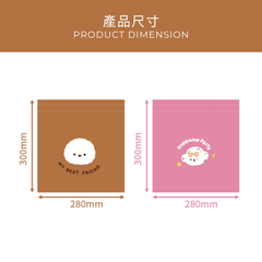 Bichon Frise Cotties Storage Drawstring Bag