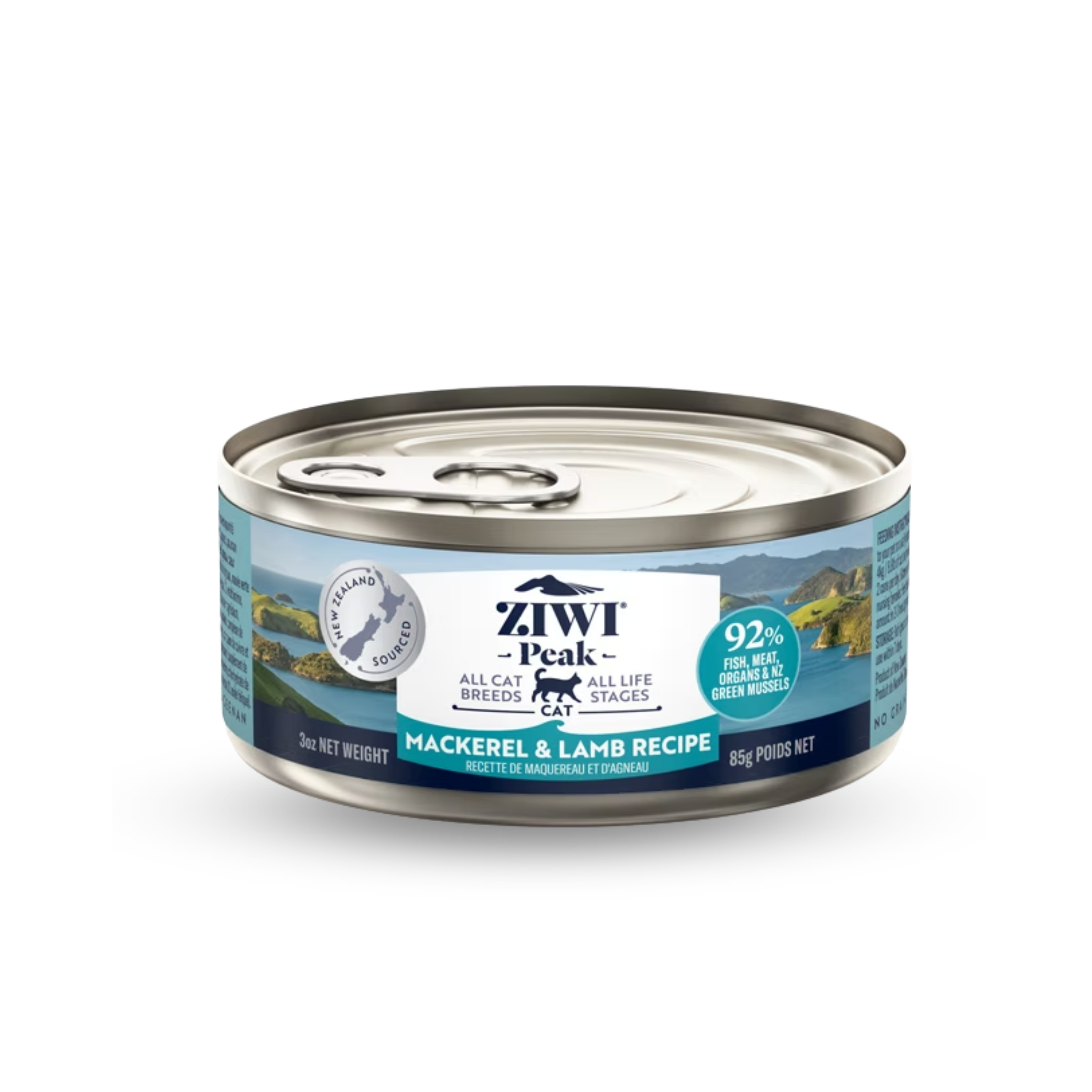 ZIWI Wet Mackerel & Lamb Recipe For Cats | 鮮肉貓罐頭-鯖魚配羊肉配方