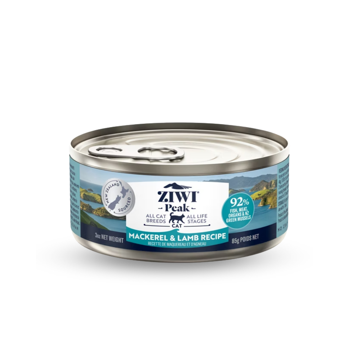 ZIWI Wet Mackerel & Lamb Recipe For Cats | 鮮肉貓罐頭-鯖魚配羊肉配方