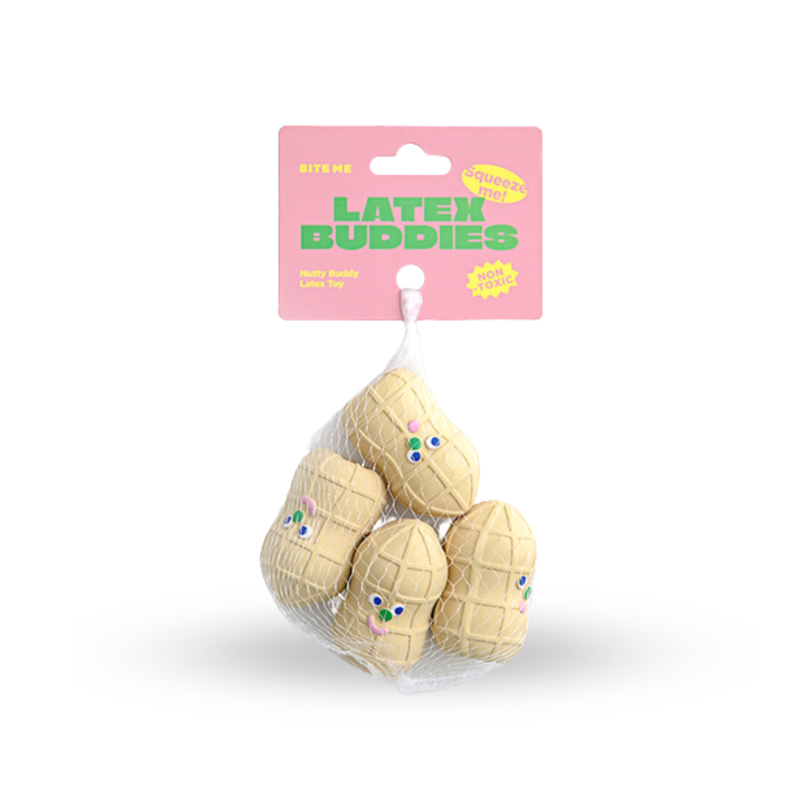 咬我花生乳膠玩具（4pcs）