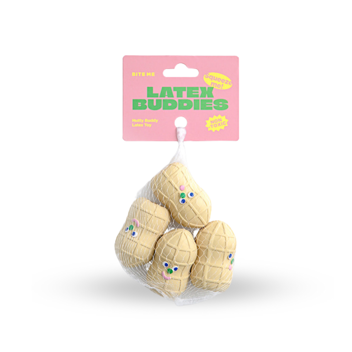 咬我花生乳膠玩具（4pcs）