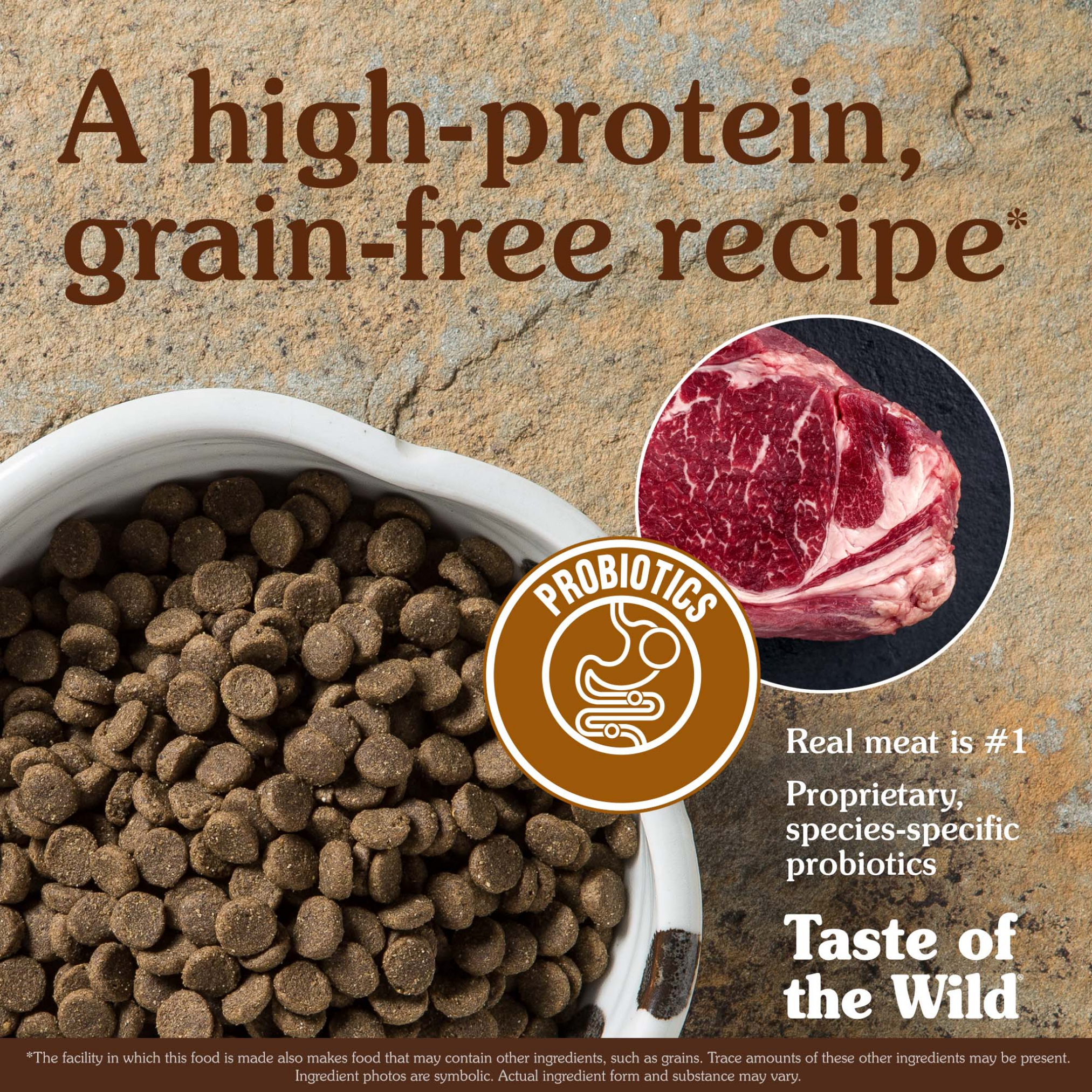 Diamond Taste Of Wild High prairie Canine Recipe with Roasted Bison & Roasted Venison Dog Dry Food PET