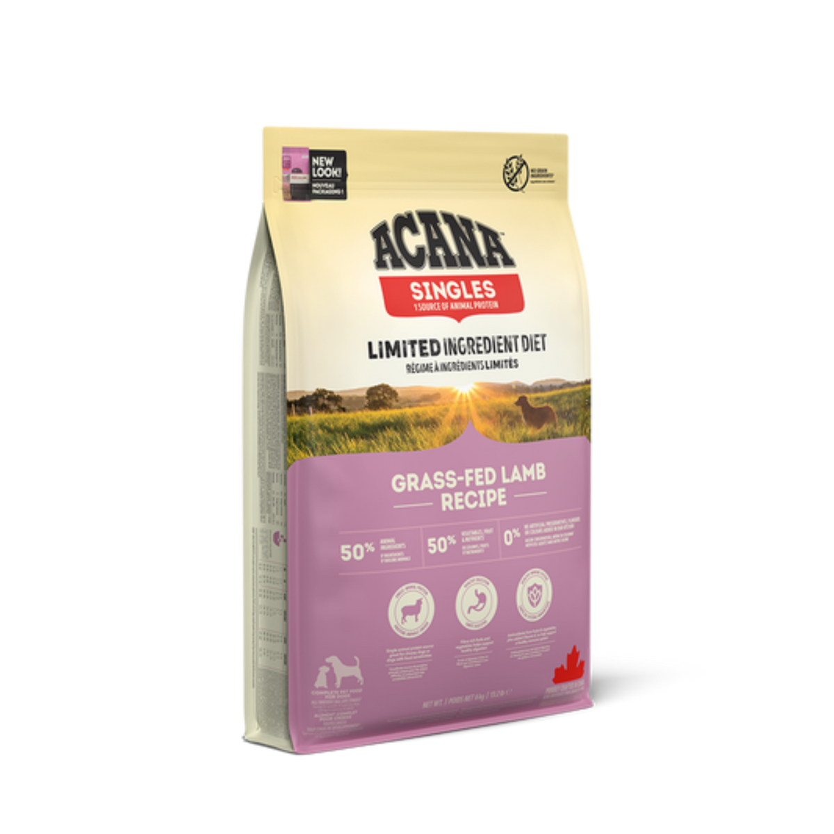 Acana Singles Grass-Fed Lamb Recipe Dry Dog Food