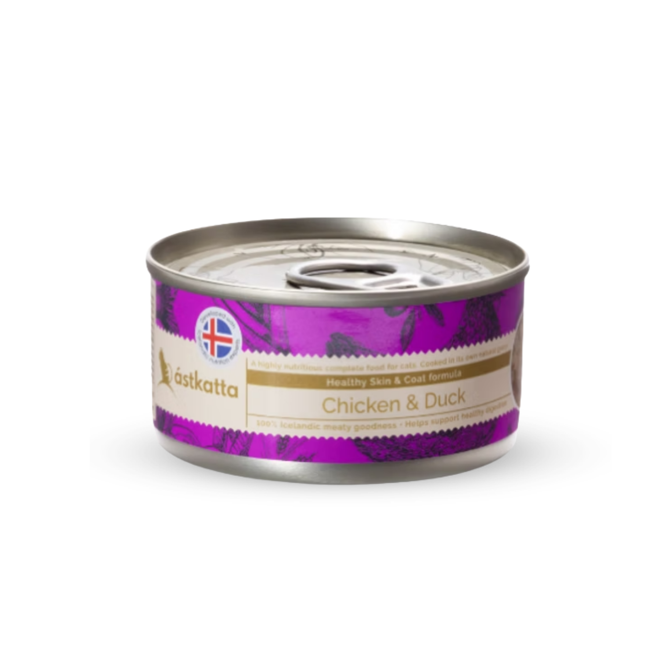 ástkatta Chicken & Duck 80g x 1 / 6 / 12 / 24tins