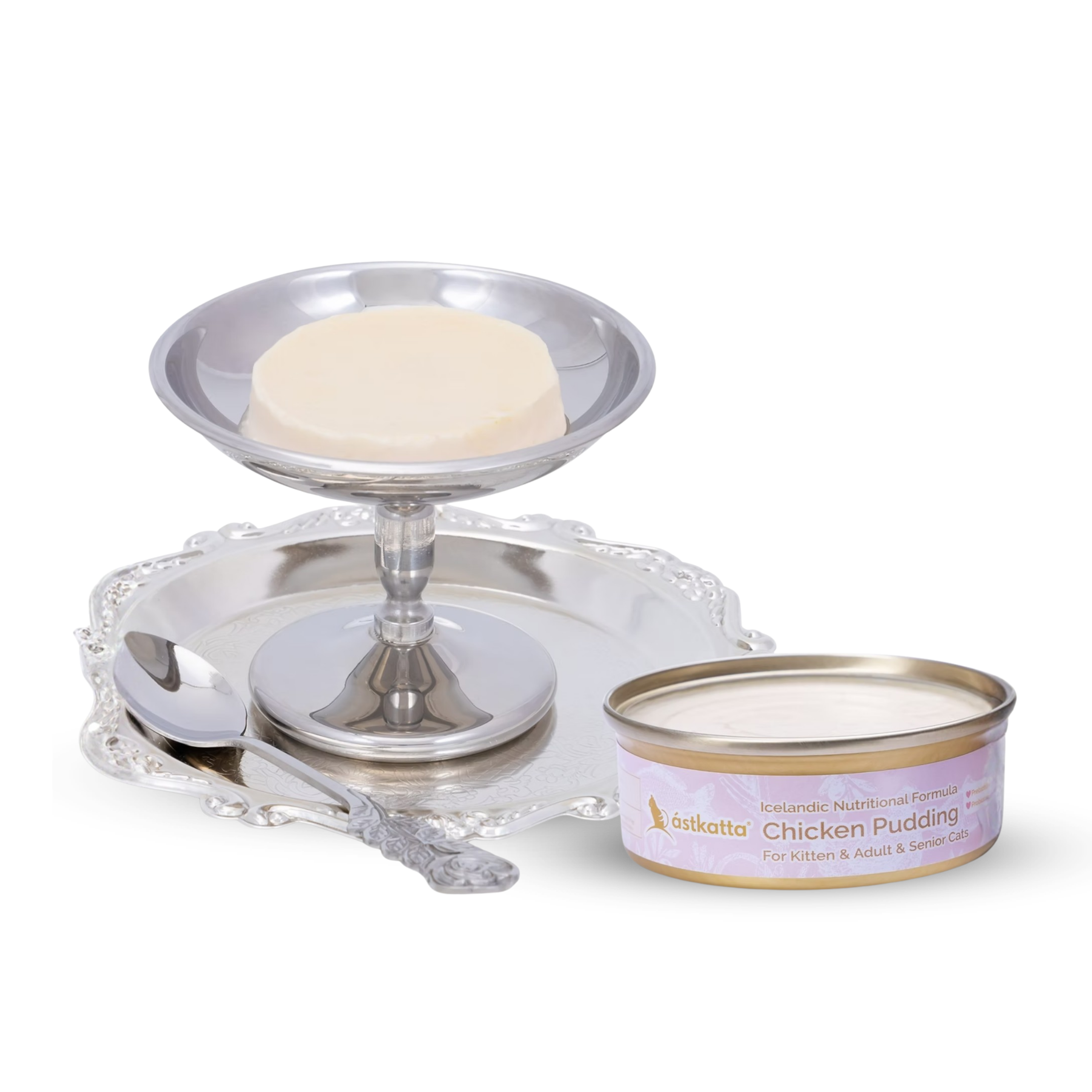 astkatta Chicken Pudding 40g | 雞肉布甸罐 ástkatta