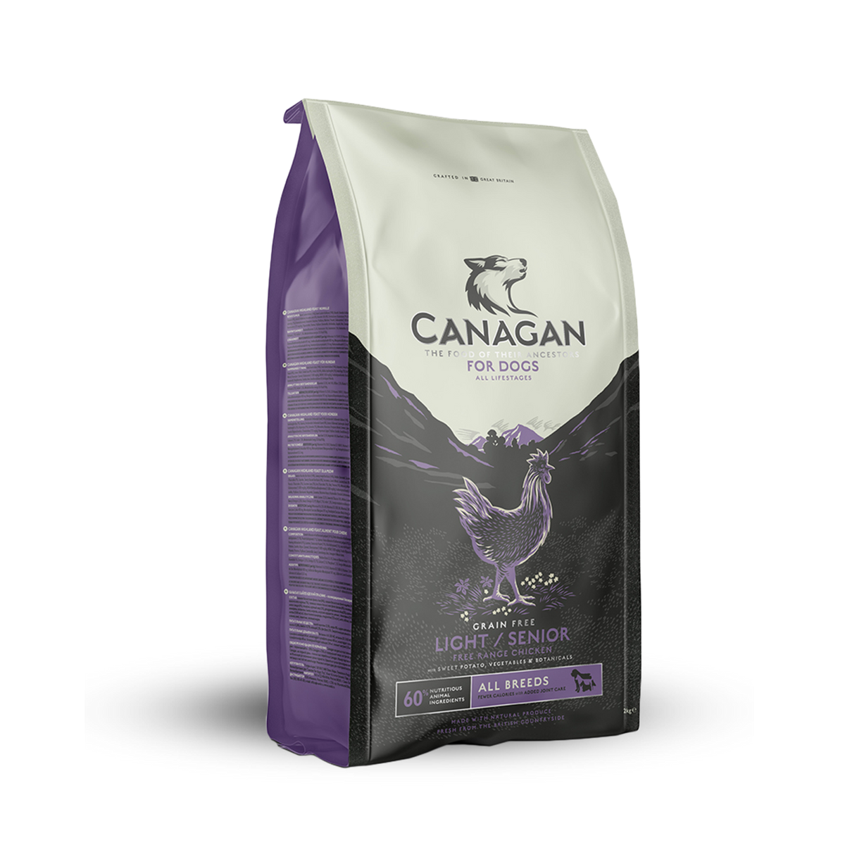 Canagan -  Grain Free Free Run Chicken (Light / Senior) | 無穀物走地雞老犬配方  (減肥/老犬用)