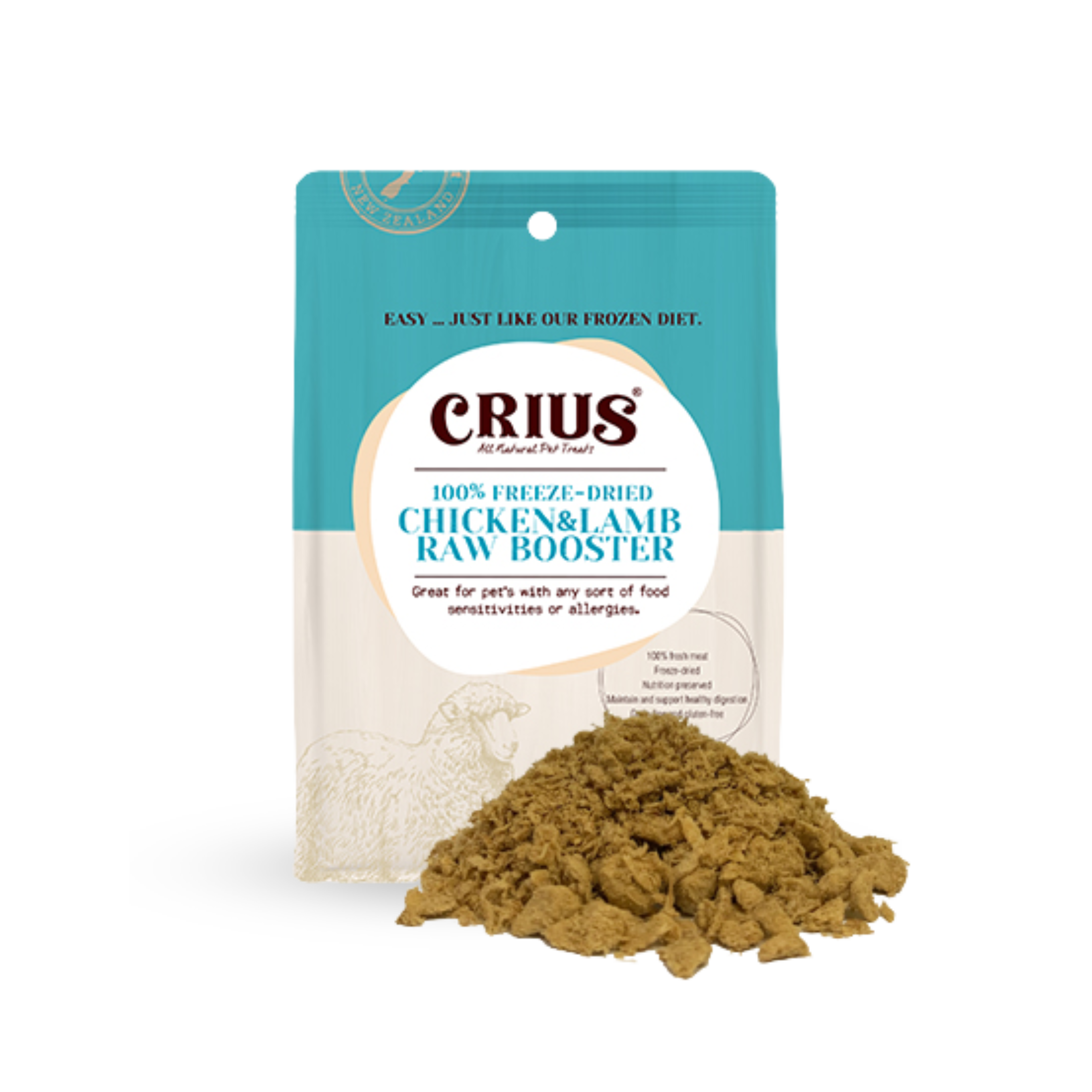 Crius Freeze Dried Raw Booster (4 Flavours)