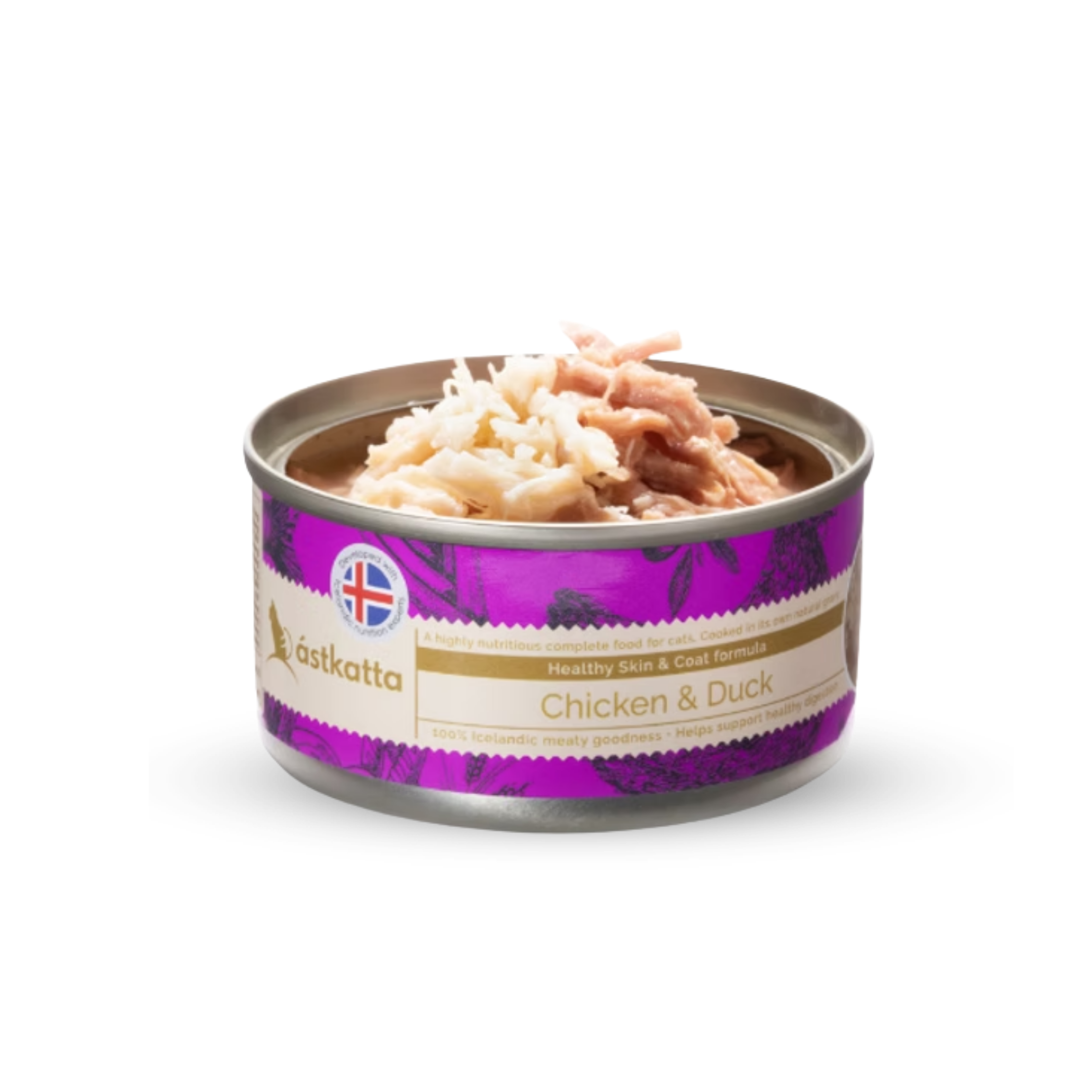 ástkatta Chicken & Duck 80g x 1 / 6 / 12 / 24tins