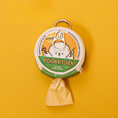 Bichon Frise Cotties Poop Bag Dispenser