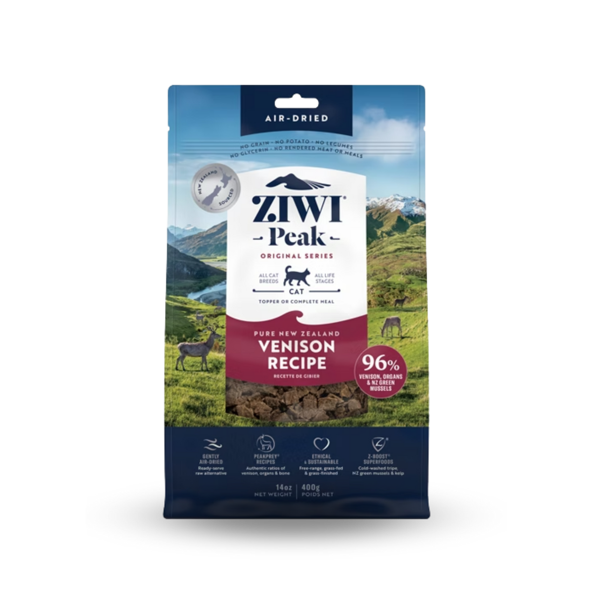 ZIWI Venison recipe For Cats | 風乾貓糧-鹿肉配方
