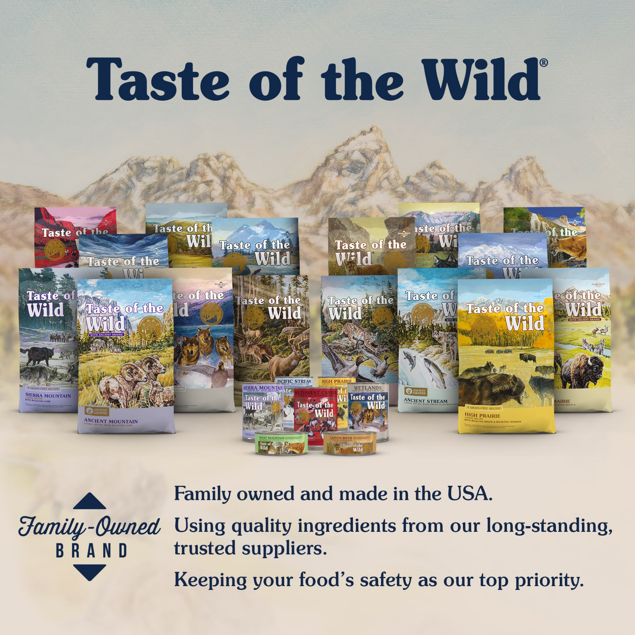 Diamond Taste Of Wild High prairie Canine Recipe with Roasted Bison & Roasted Venison Dog Dry Food PET