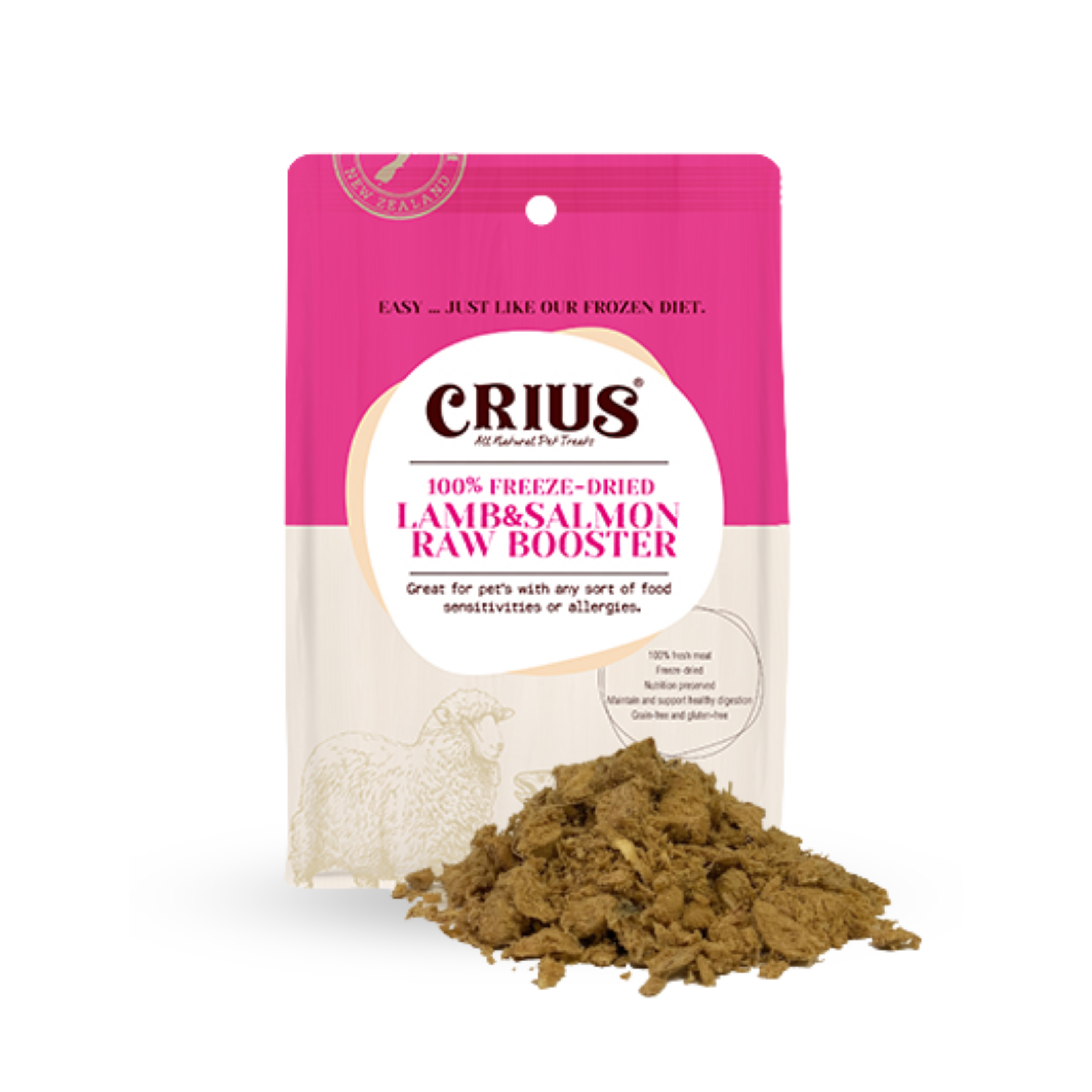 Crius Freeze Dried Raw Booster (4 Flavours)