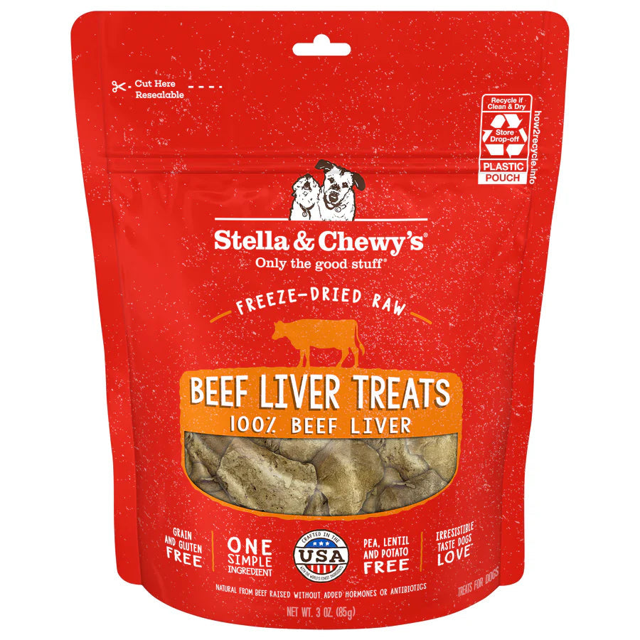 Stella & Chewy's Single Ingredient Treats - Beef Liver Treats 牛肝 Stella & Chewy's