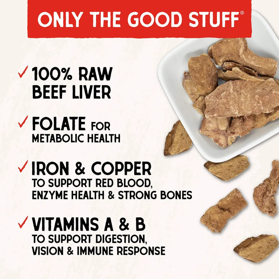 Stella & Chewy's Single Ingredient Treats - Beef Liver Treats 牛肝 Stella & Chewy's
