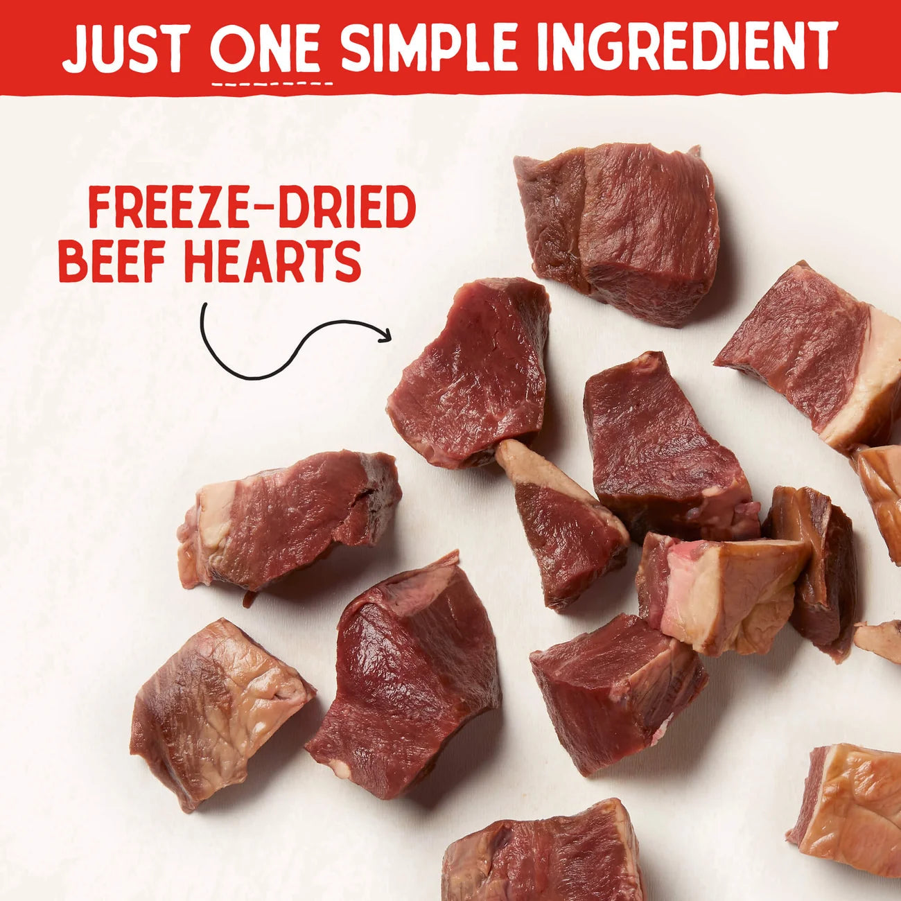 Stella & Chewy's Single Ingredient Treats - Beef Heart Treats 牛心 Stella & Chewy's