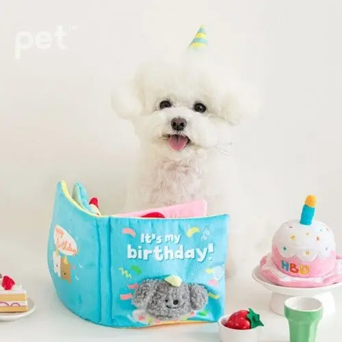 BITE ME My Birthday Book Nosework Toy Bite Me