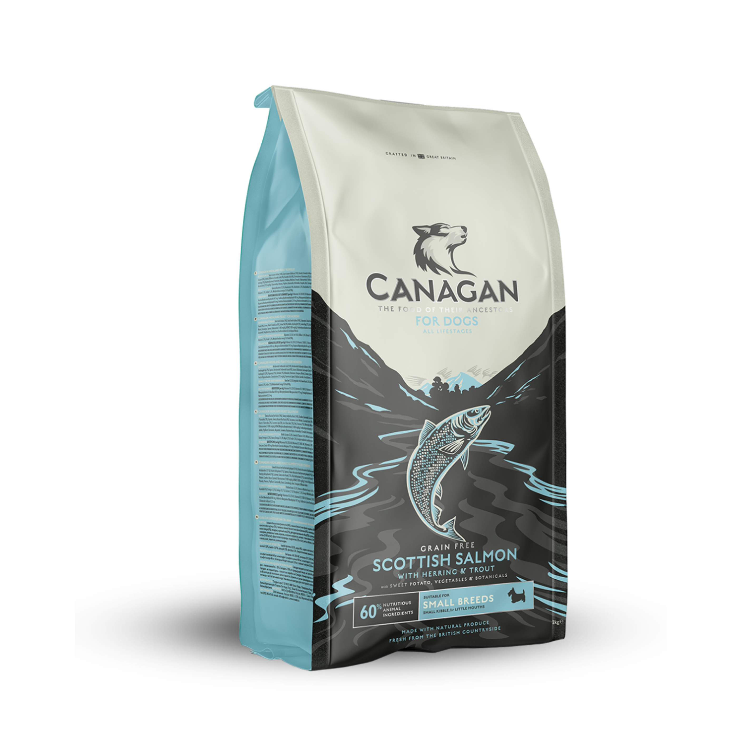 Canagan - Grain Free Scottish Salmon (Small breed) | 無穀物蘇格蘭三文魚 (小粒/小型犬)