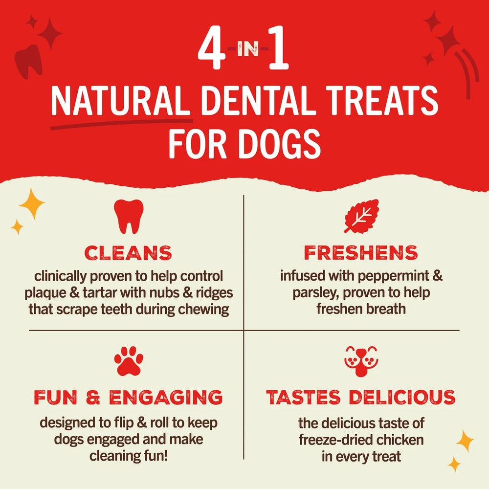Stella & Chewy's Dental Delights - Small Treats x 11 (細 11支袋裝 小型犬) Stella & Chewy's