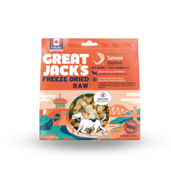 Great Jacks Dog Treat - Freeze-Dried Salmon 1oz | 100%凍乾脫水三文魚 Great Jack's