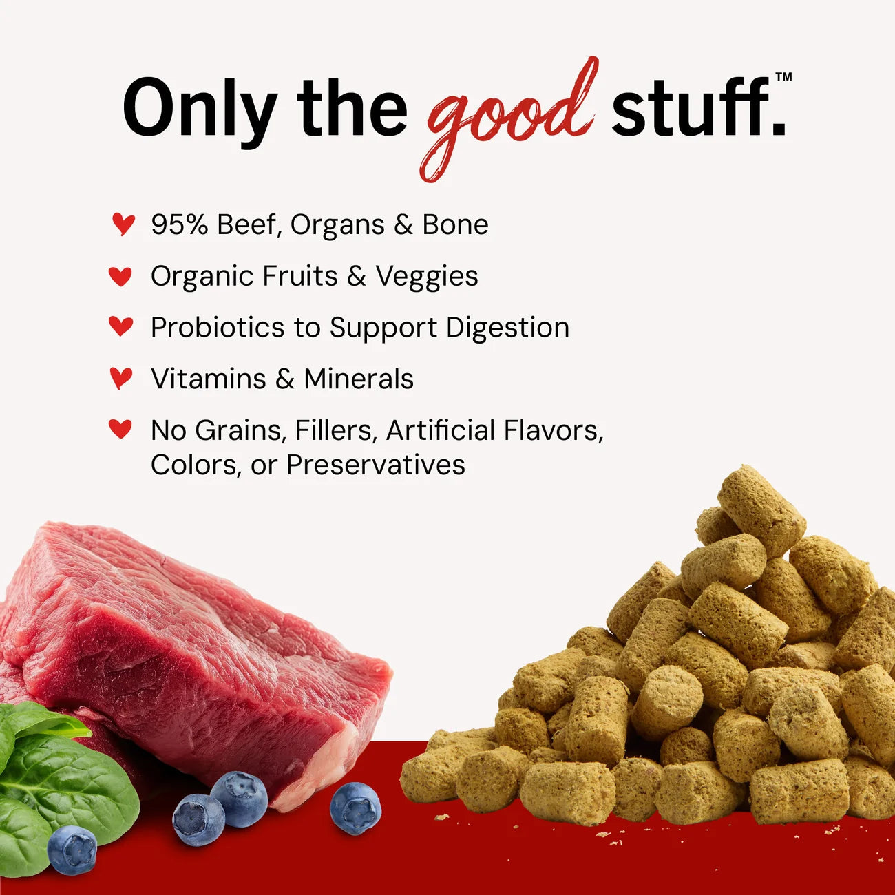 Stella & Chewy's Freeze-Dried Raw Dog Food Mixers & Toppers - Stella's Super Beef Meal Mixers 牛魔王 (牛肉配方) Stella & Chewy's