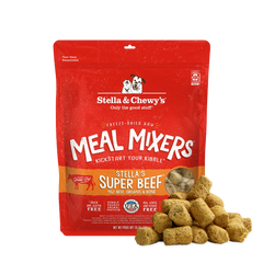 Stella & Chewy's Freeze-Dried Raw Dog Food Mixers & Toppers - Stella's Super Beef Meal Mixers 牛魔王 (牛肉配方) Stella & Chewy's